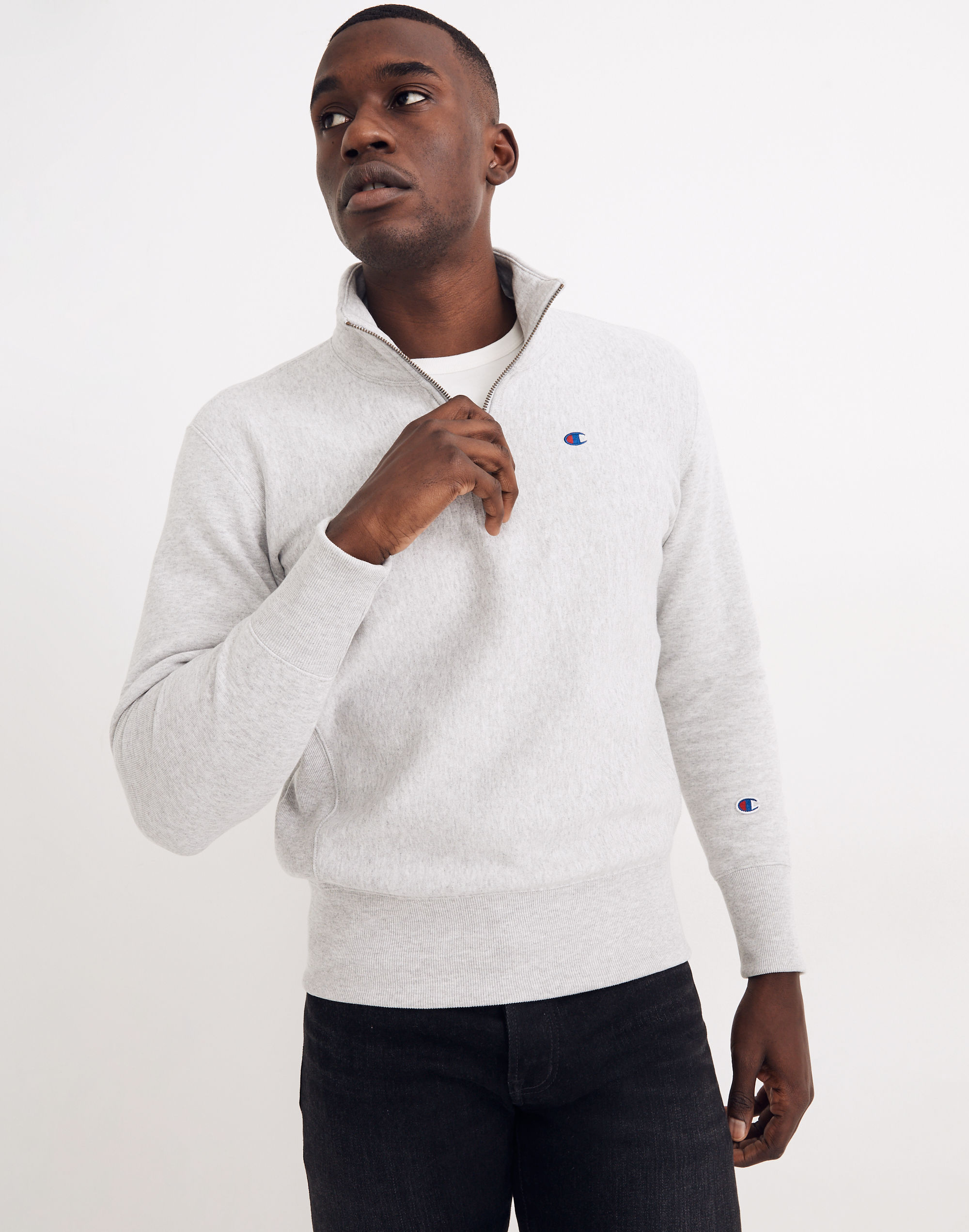 Champion&reg; Reverse Weave&reg; Half-Zip Pullover Sweatshirt