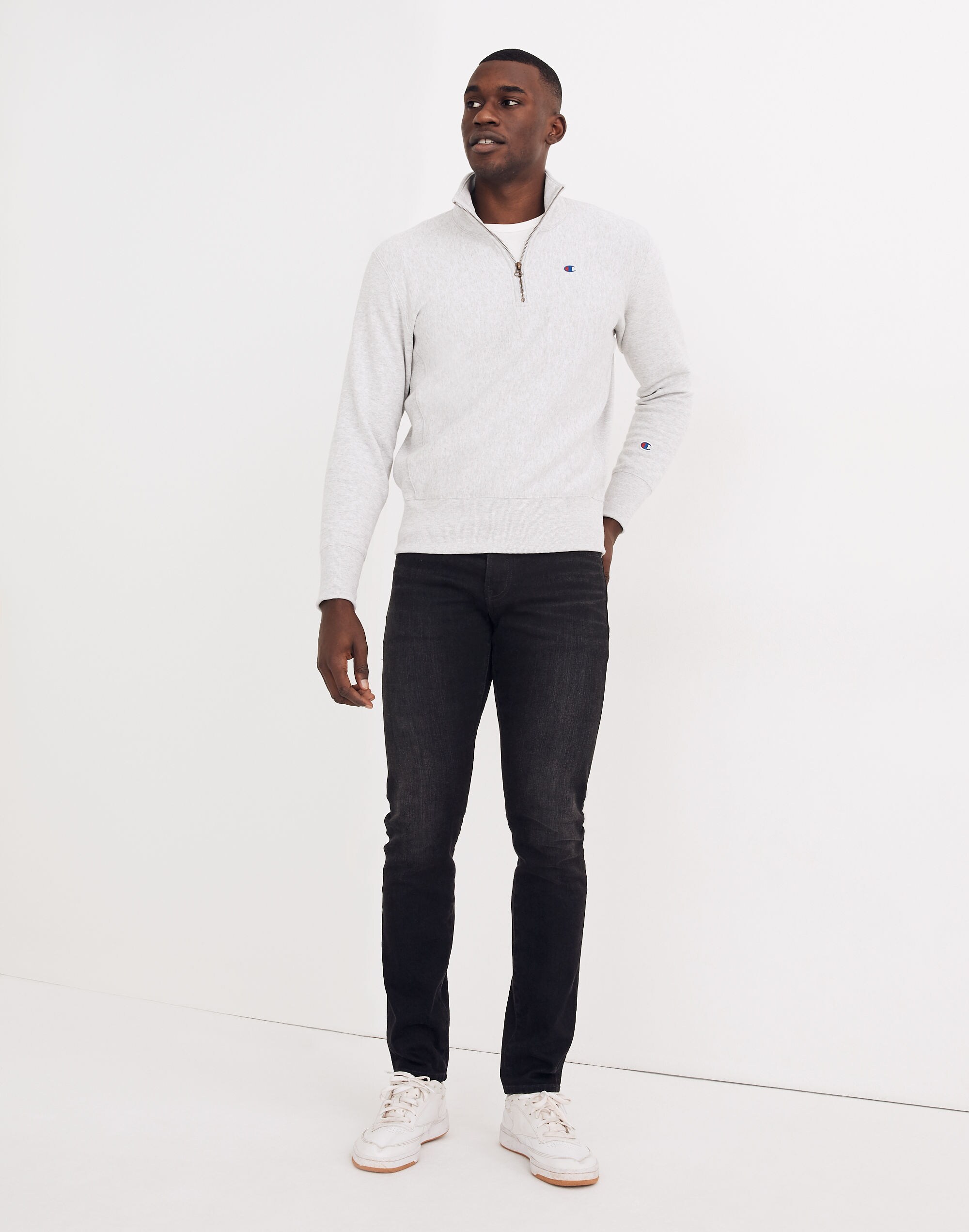 Champion&reg; Reverse Weave&reg; Half-Zip Pullover Sweatshirt