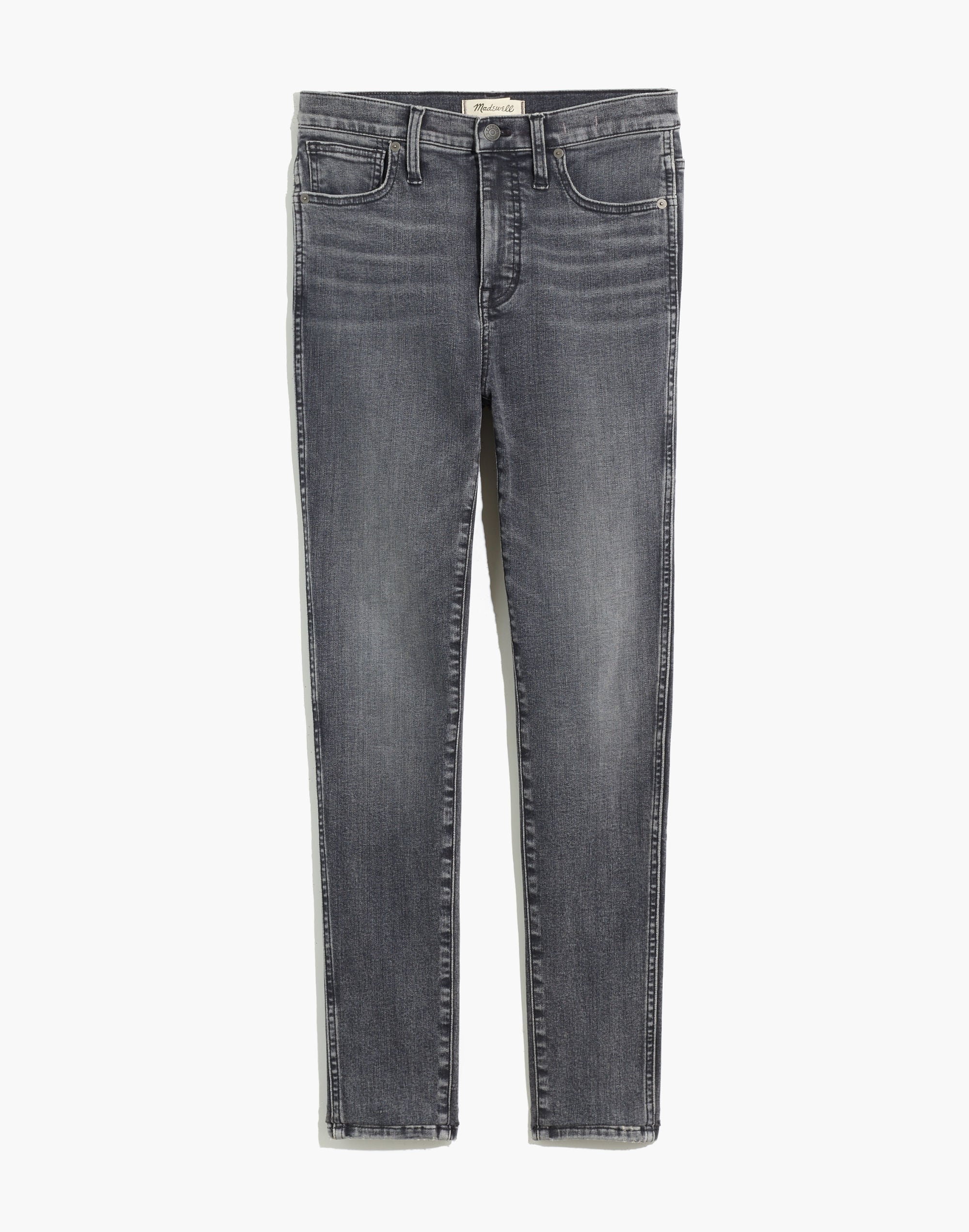 Petite 10" High-Rise Skinny Jeans in Oakwood Wash