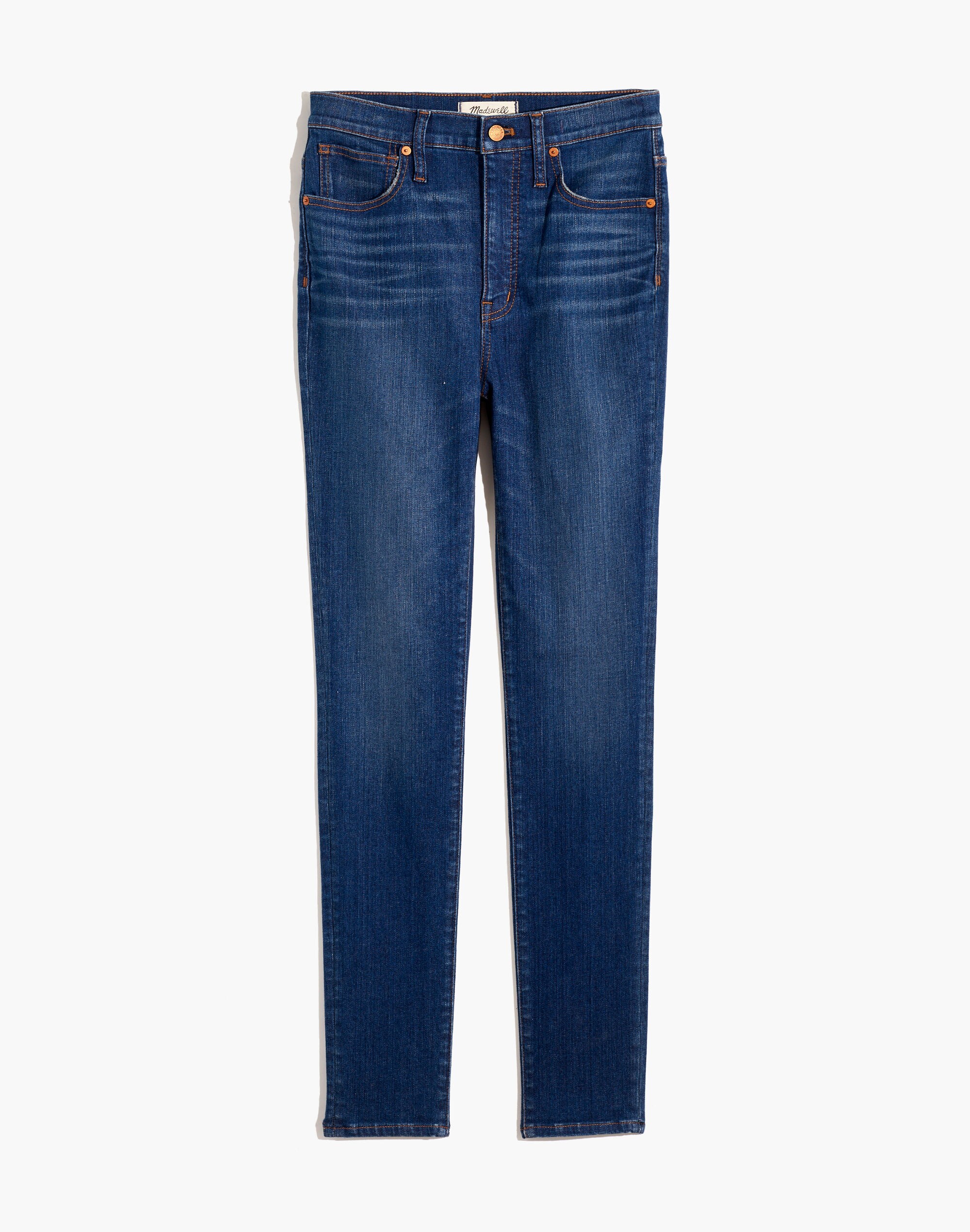 11" High-Rise Skinny Jeans in Larkwood Wash