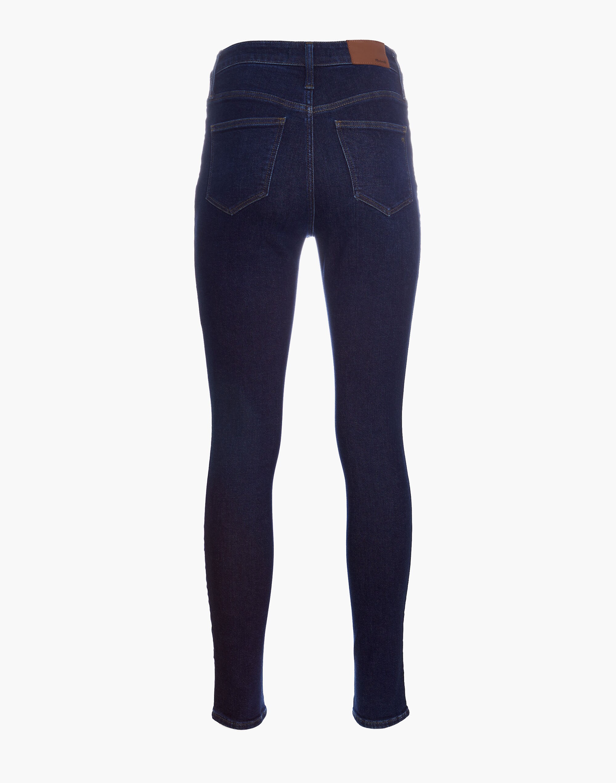 Petite Curvy High-Rise Skinny Jeans in Orland Wash: TENCEL&trade; Denim Edition