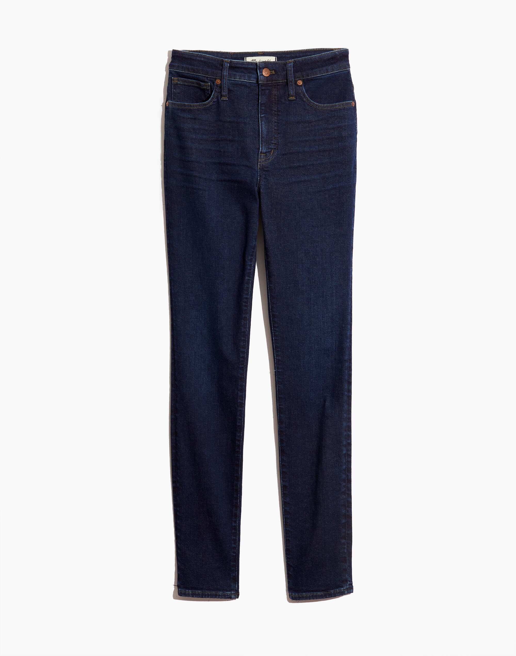 Petite Curvy High-Rise Skinny Jeans in Orland Wash: TENCEL&trade; Denim Edition
