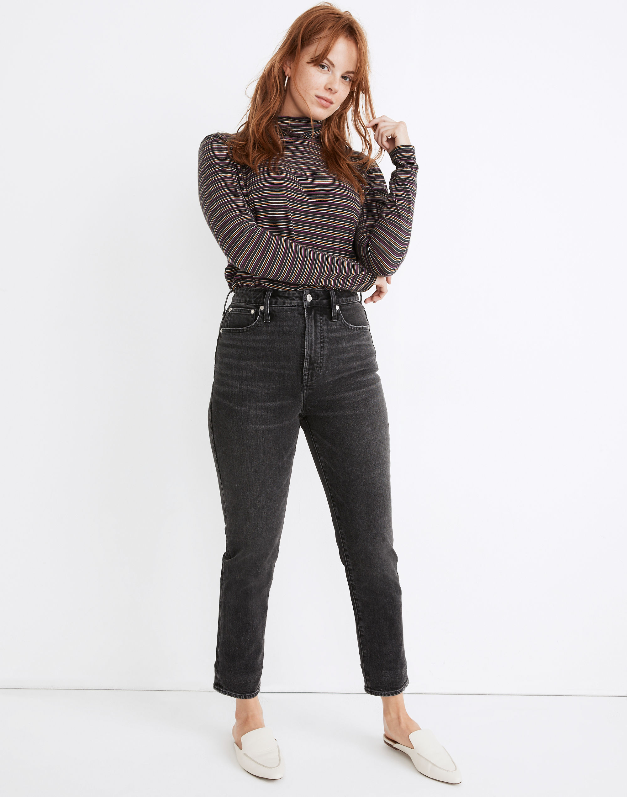 The Curvy Perfect Vintage Jean in Claybrook Wash