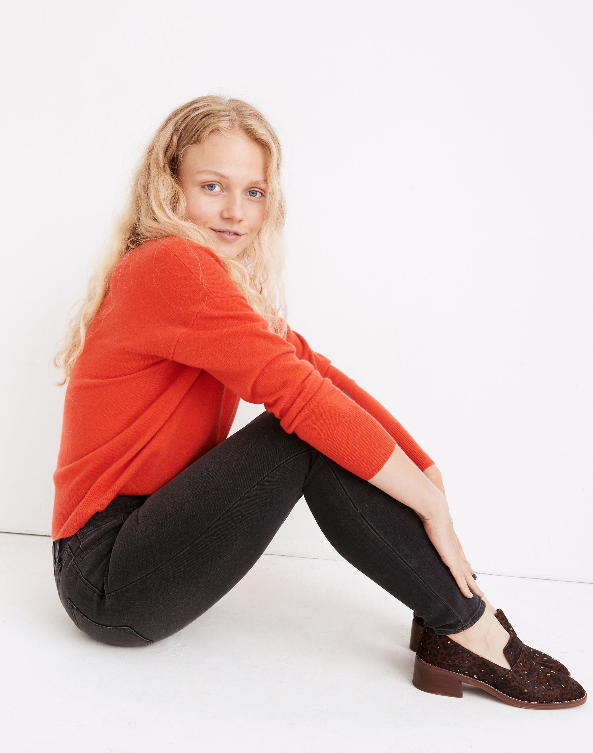 Curvy High-Rise Skinny Jeans in Starkey Wash