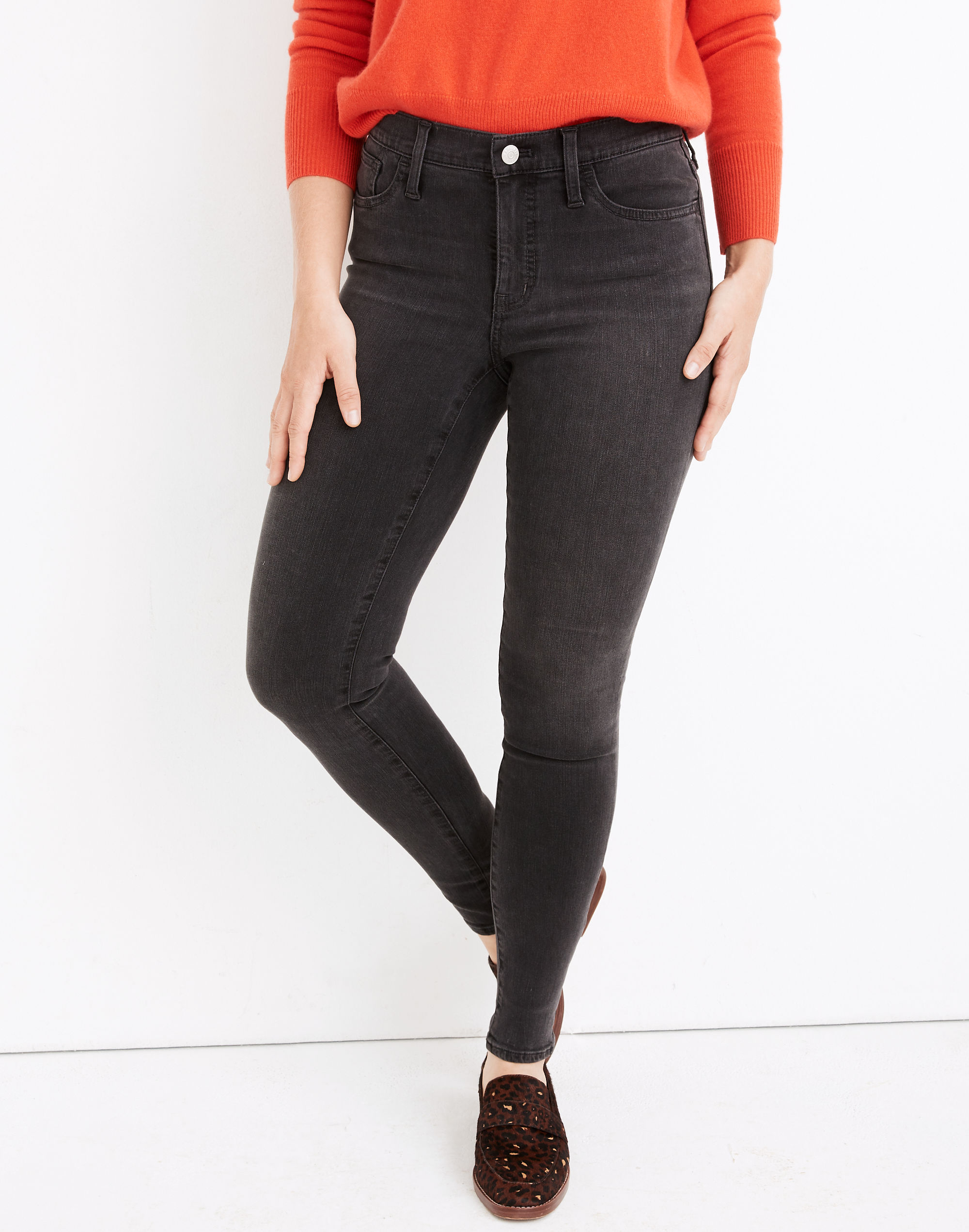 Curvy High-Rise Skinny Jeans in Starkey Wash