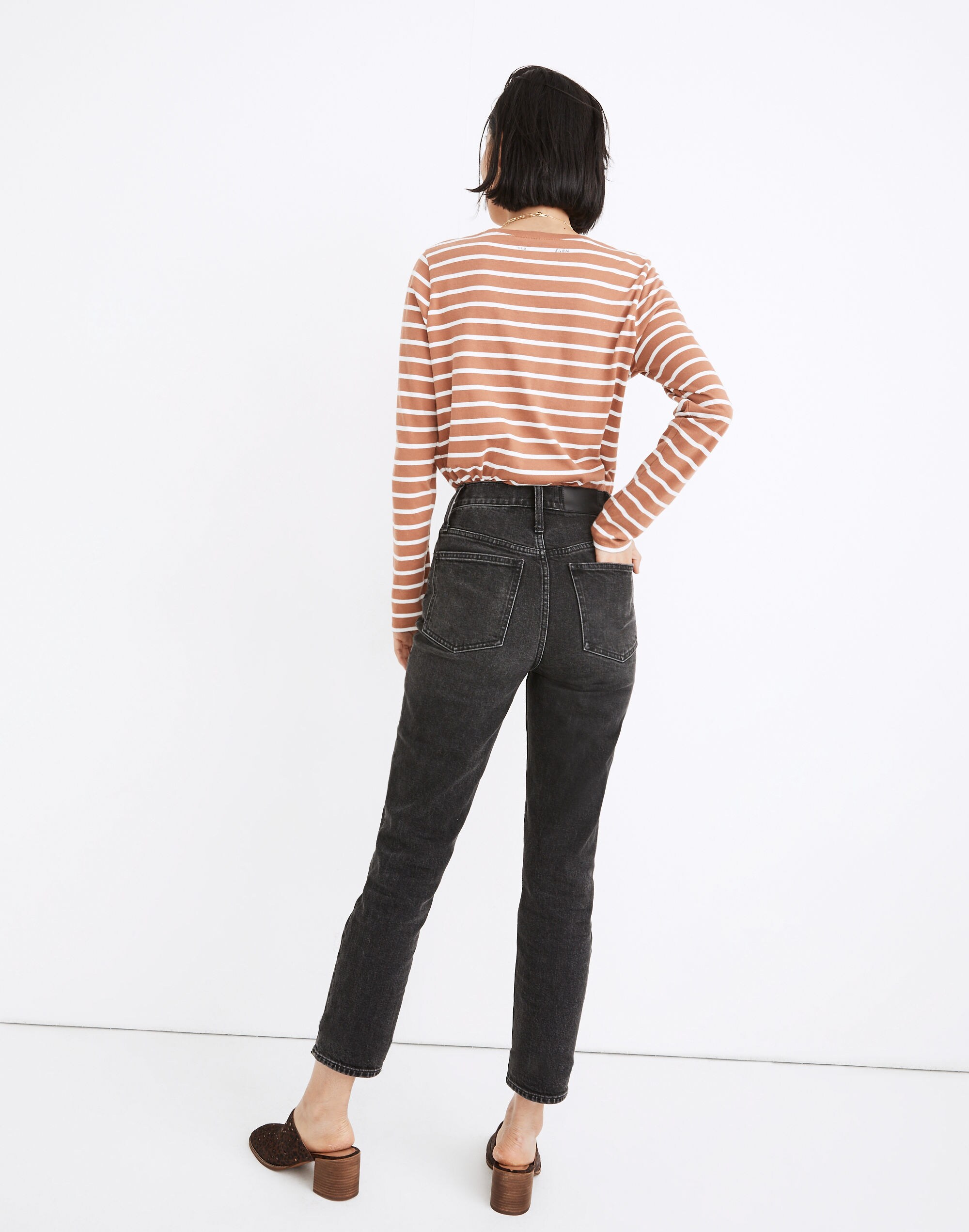 The Perfect Vintage Ankle Jean in Claybrook Wash