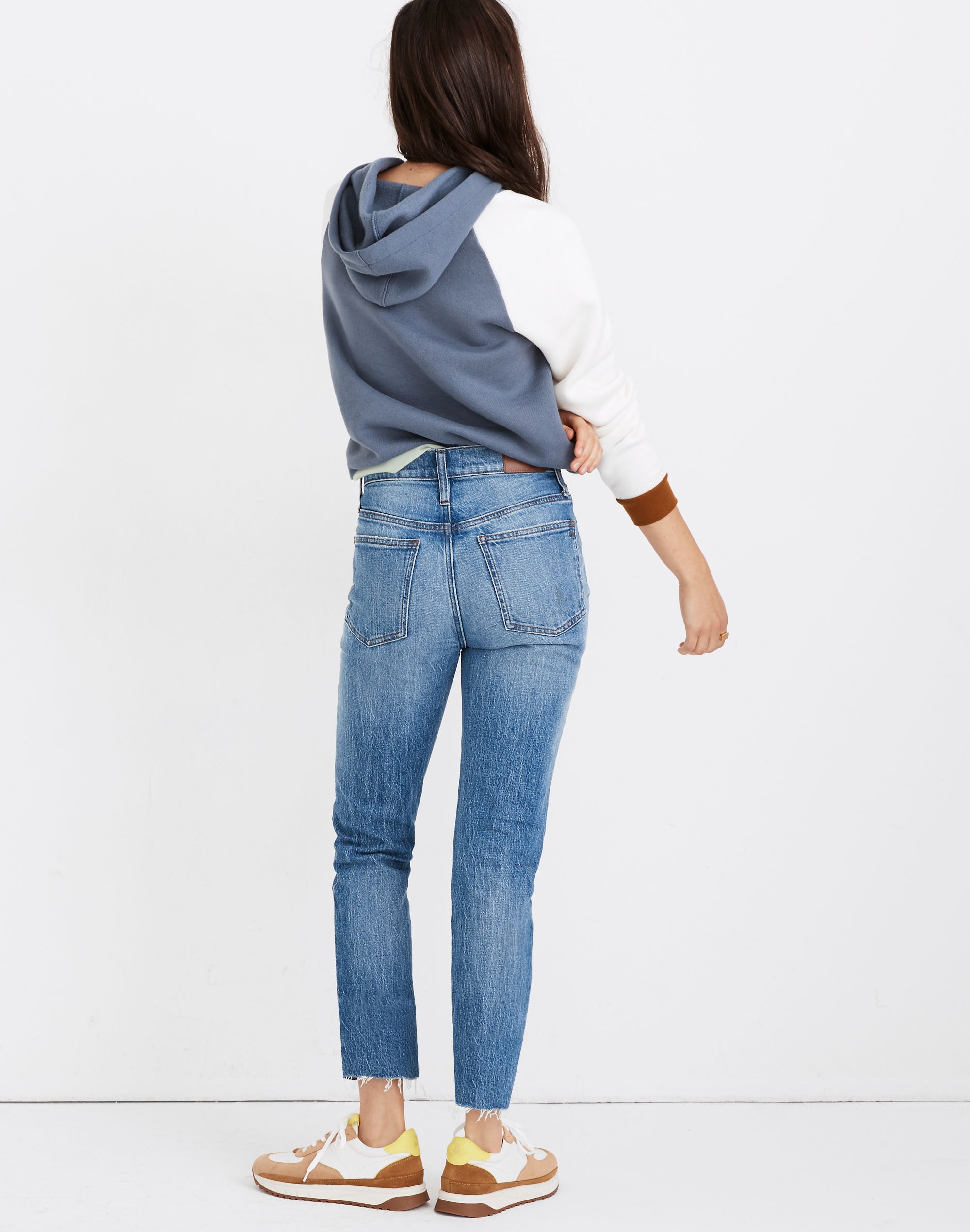 The Petite Perfect Vintage Jean in Enmore Wash: Raw-Hem Edition