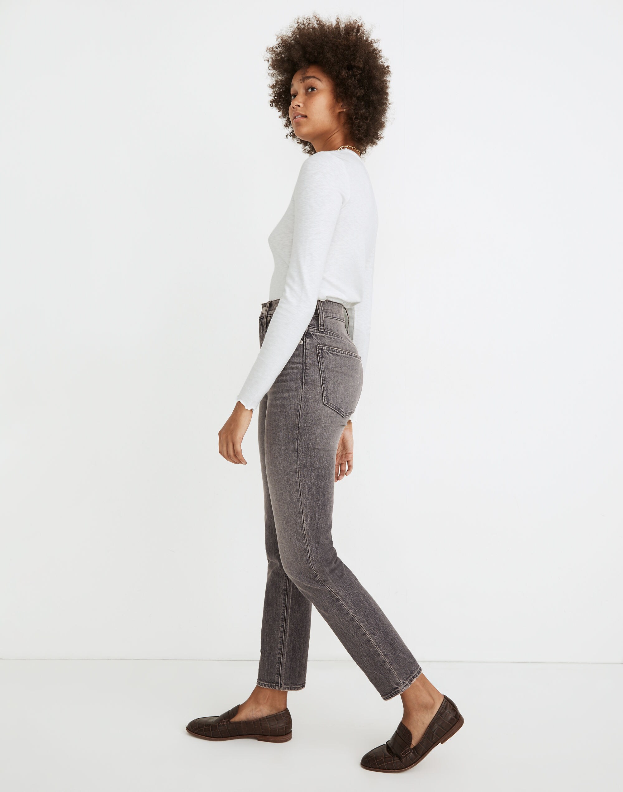 The Perfect Vintage Ankle Jean in Dennison Wash