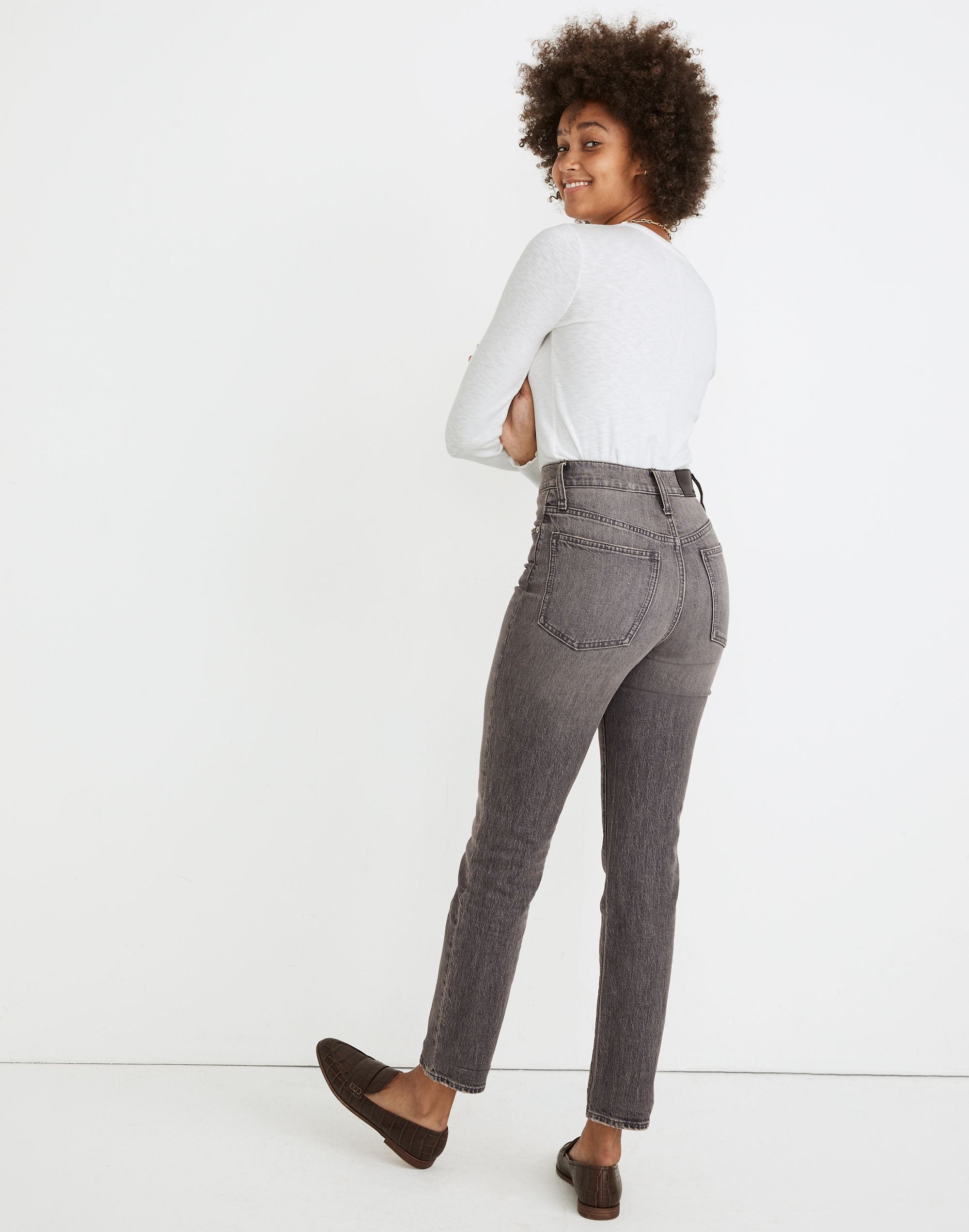 The Tall Perfect Vintage Ankle Jean in Dennison Wash