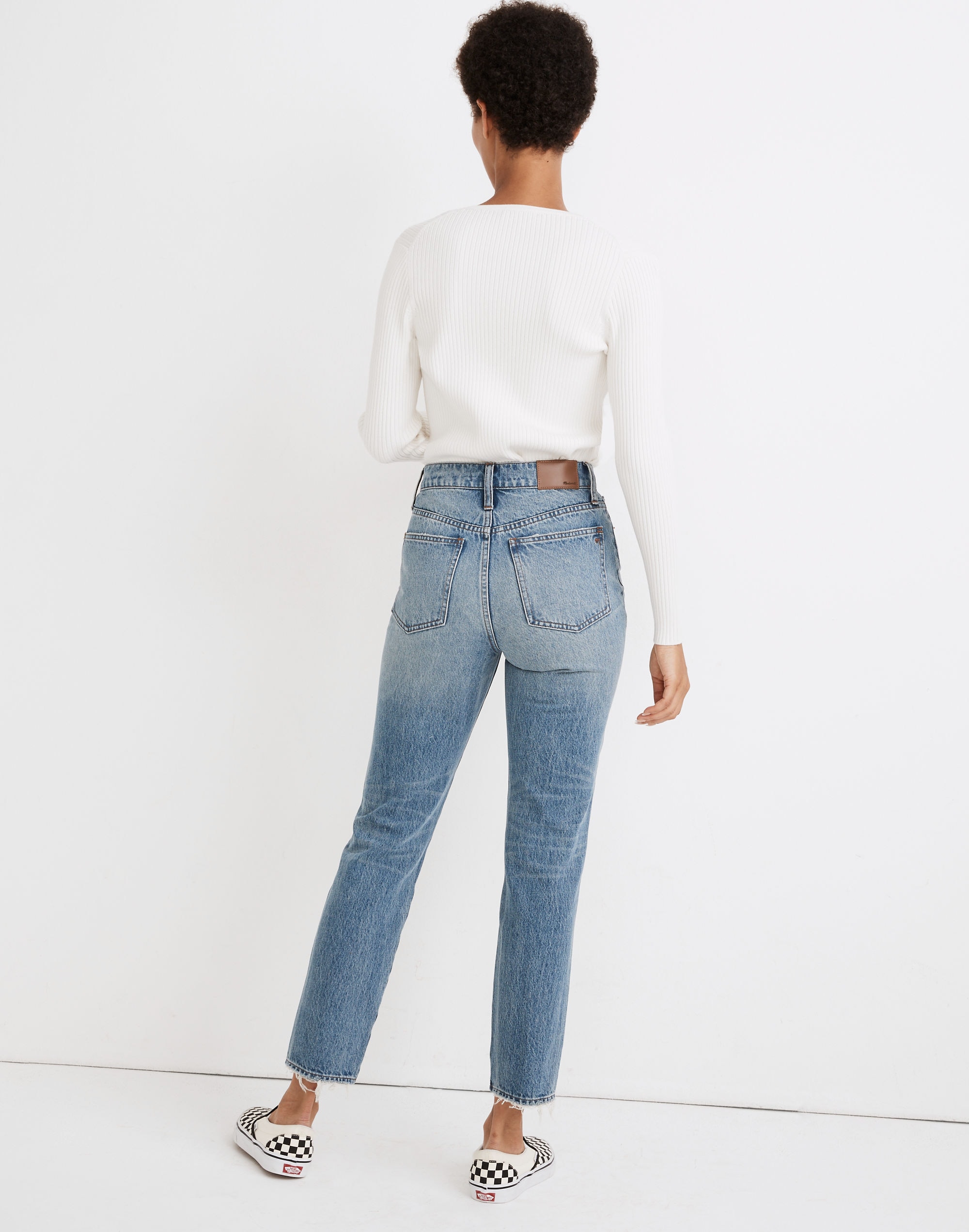 The Perfect Vintage Jean in Phillips Wash: Knee-Rips Edition