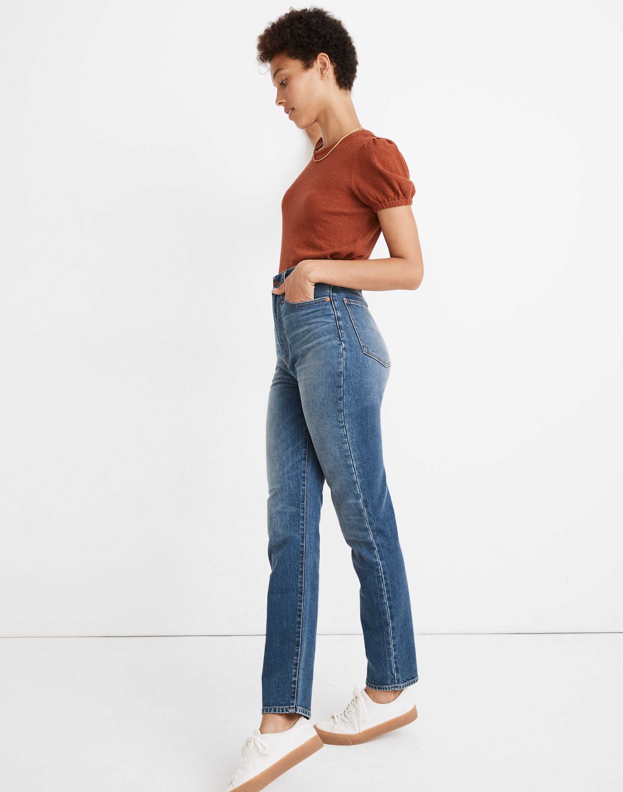 The Highest-Rise Perfect Vintage Jean in Longisle Wash