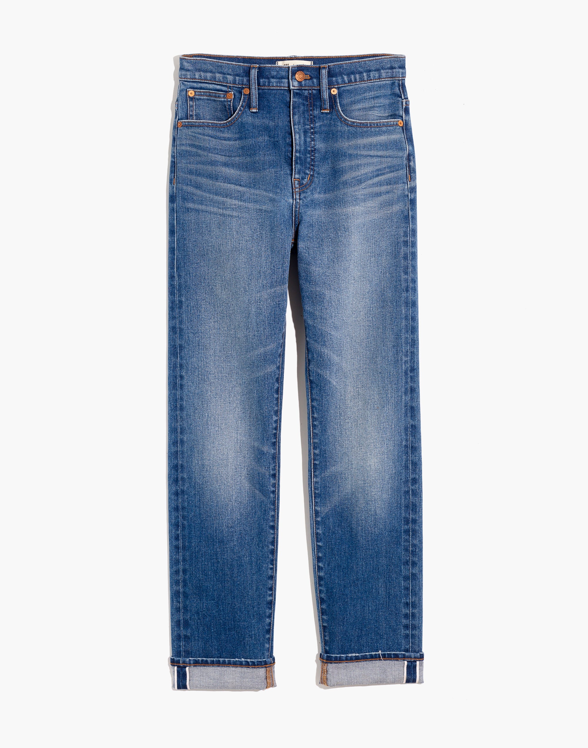 Classic Straight Jeans in Ives Wash: Selvedge Edition