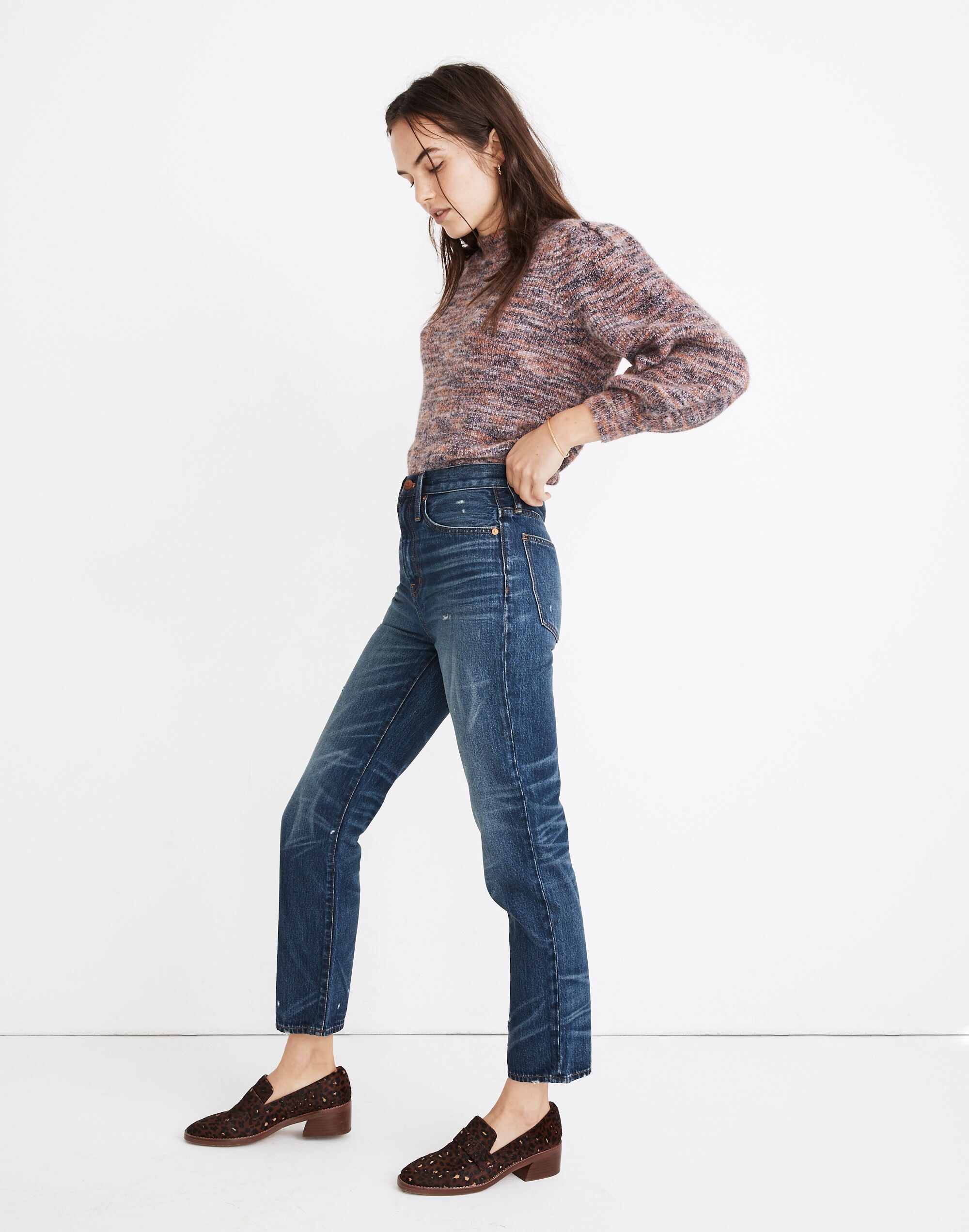 Classic Straight Jeans in Croston Wash