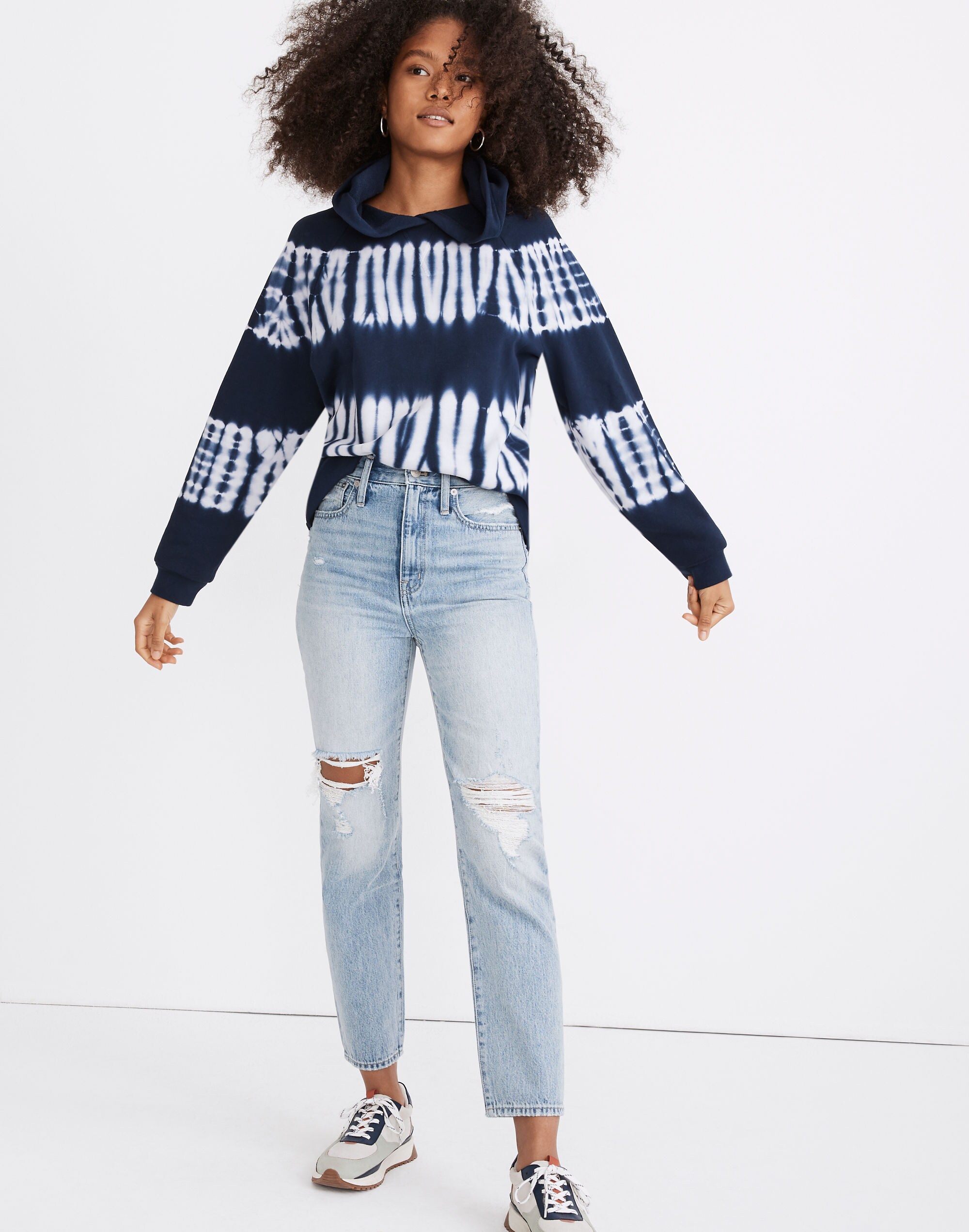 The Perfect Vintage Jean in Calabria Wash: Ripped Edition