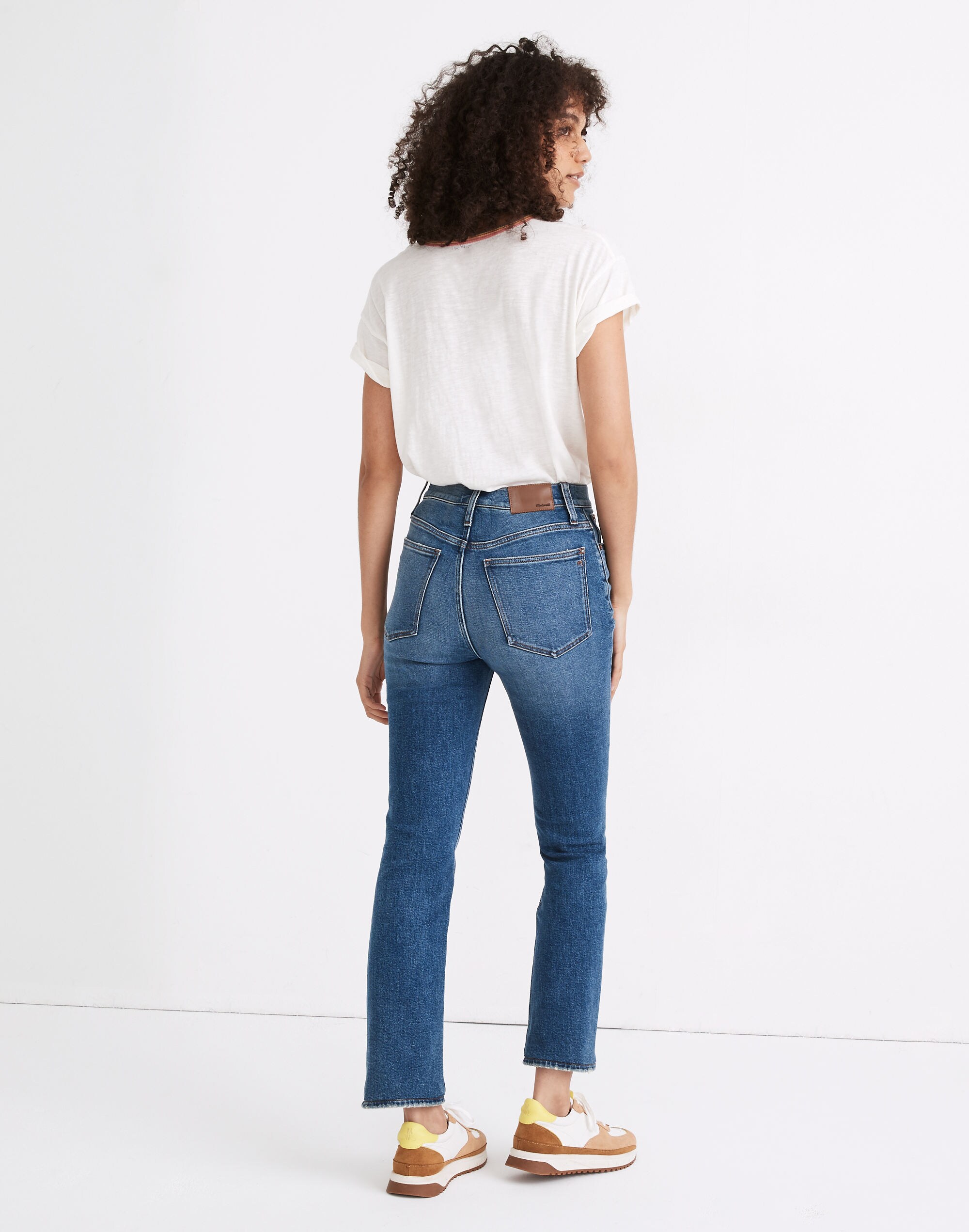 Petite Slim Demi-Boot Jeans in Northaven Wash