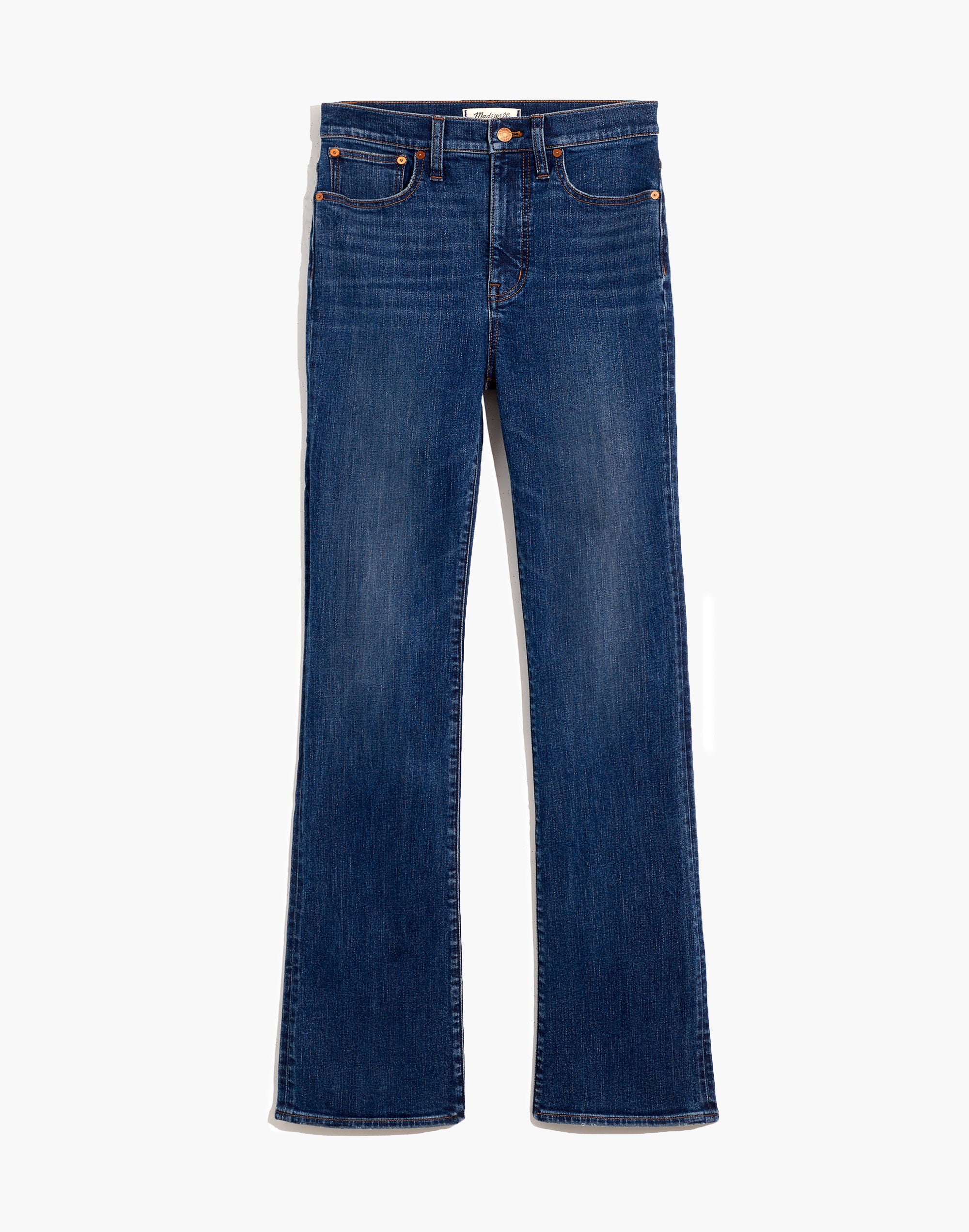 Skinny Flare Jeans in Abney Wash