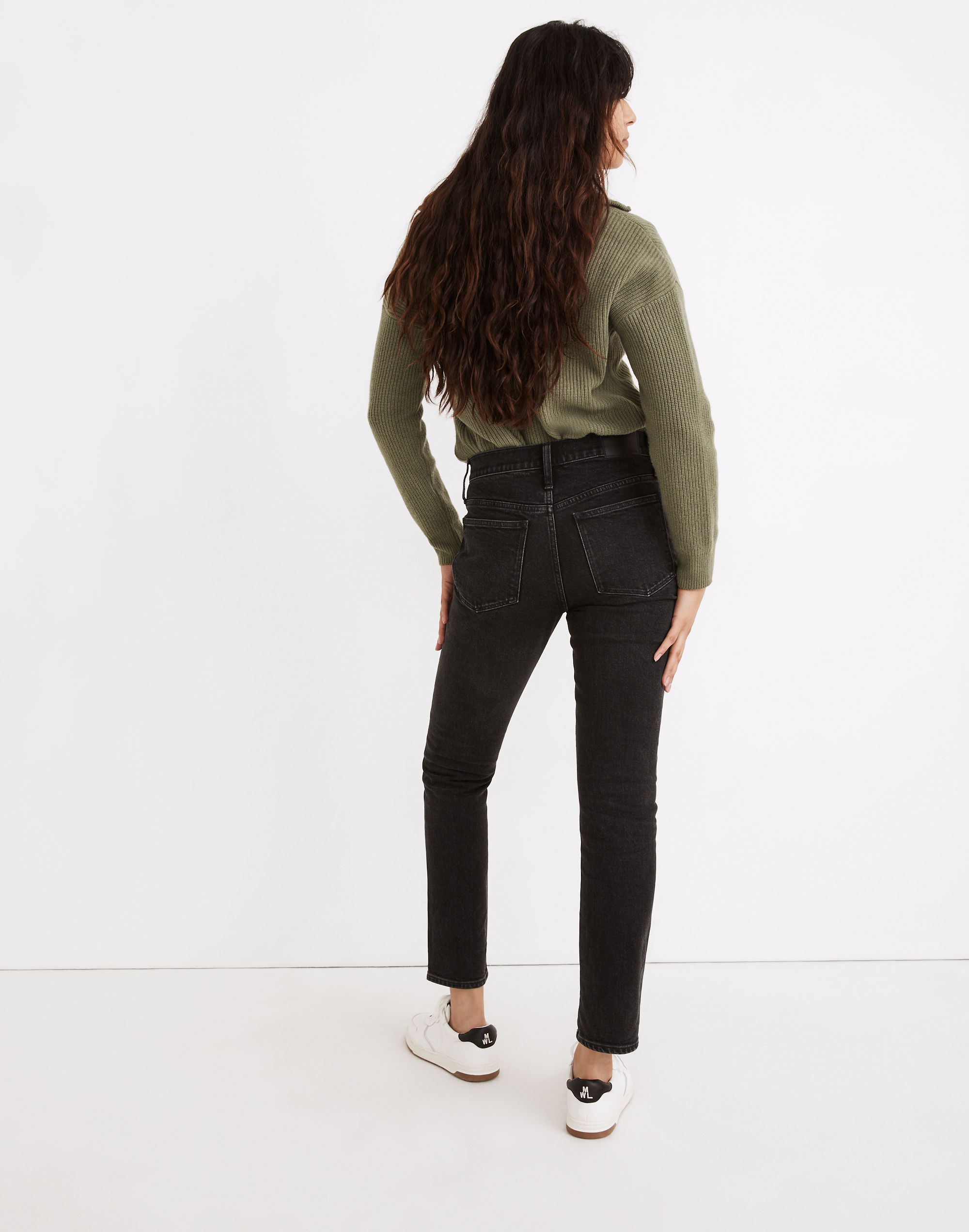 Tomboy Straight Jeans in Lunar Wash