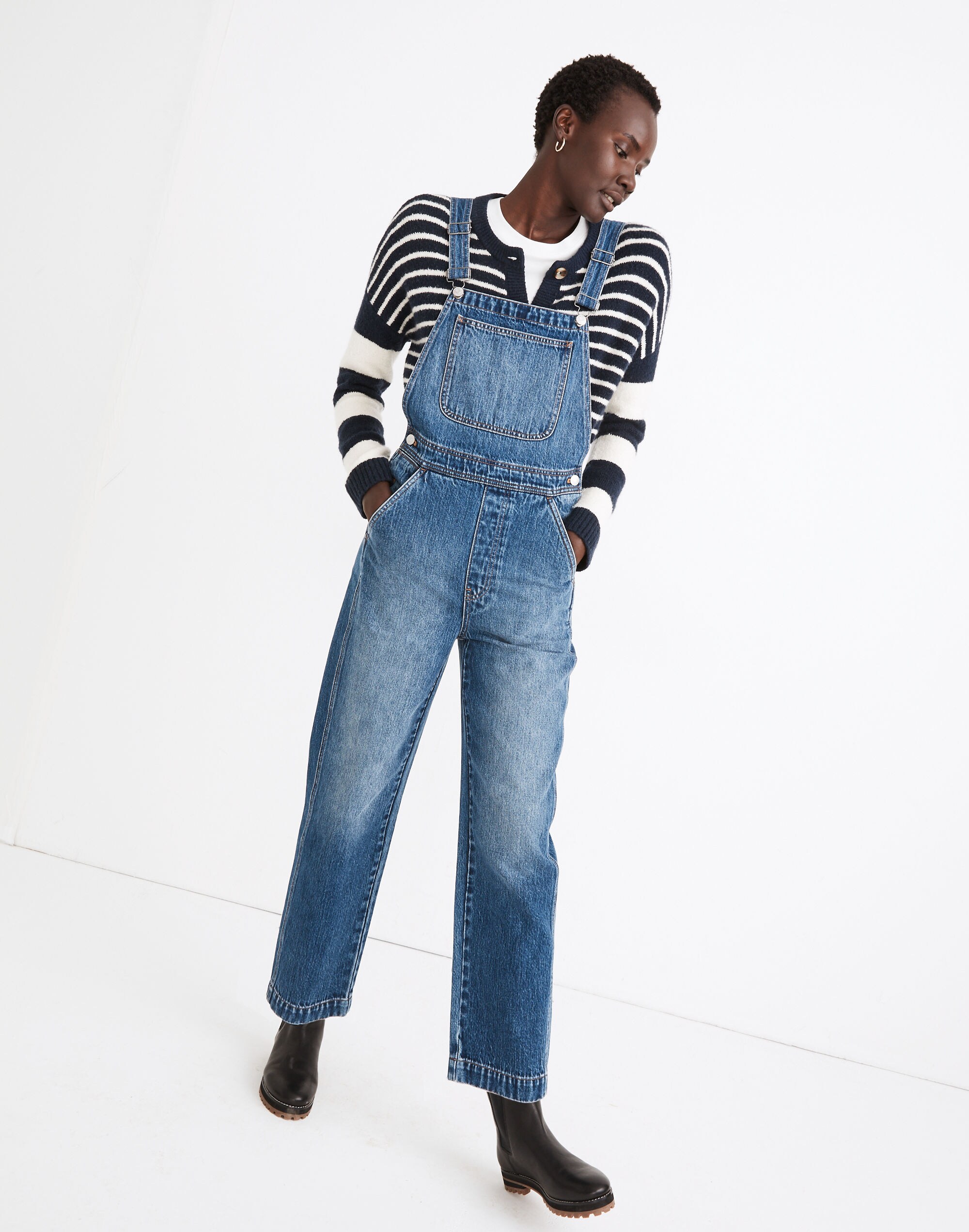 Relaxed Overalls in Irwell Wash