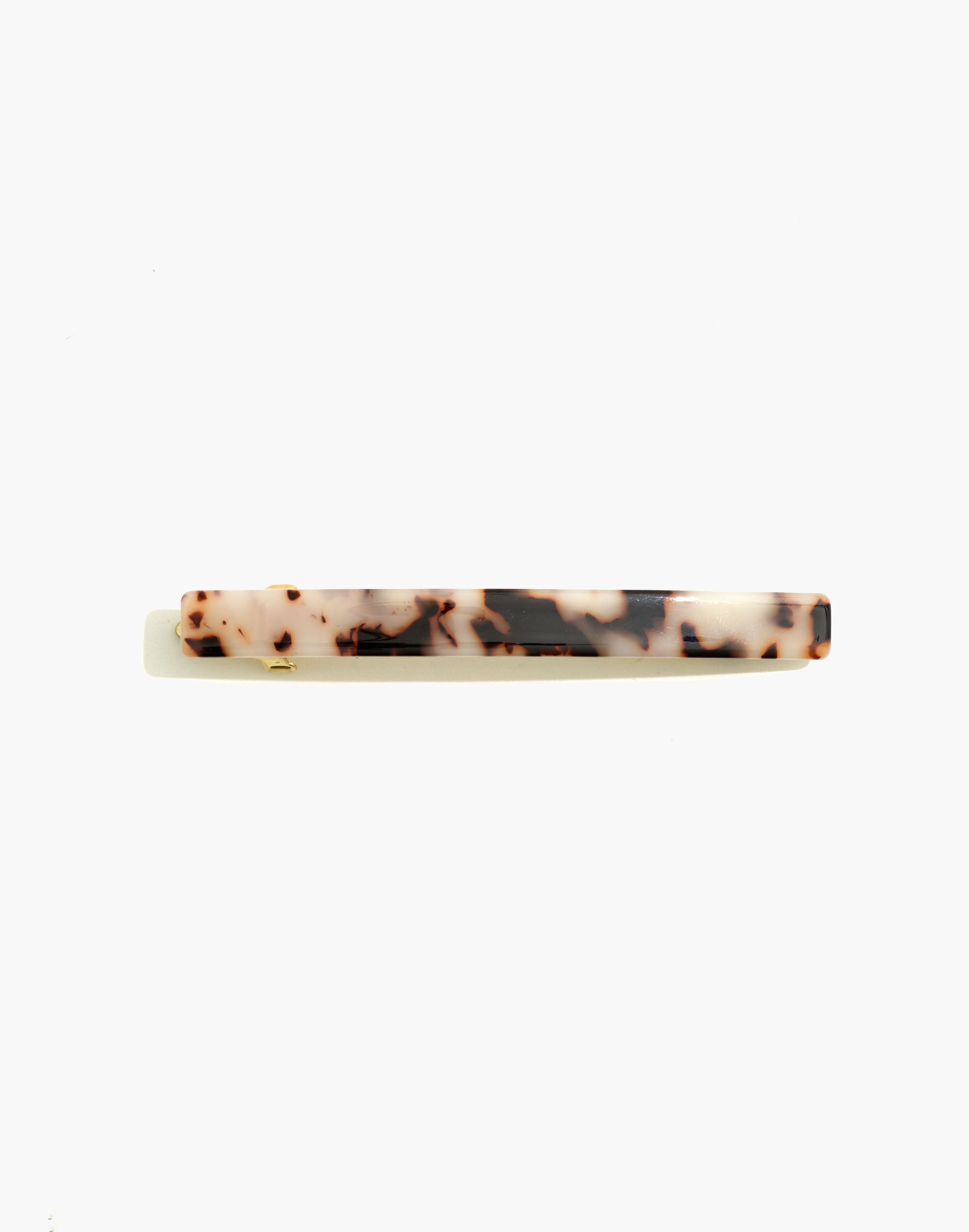 Tortoise Acrylic Skinny Barrette