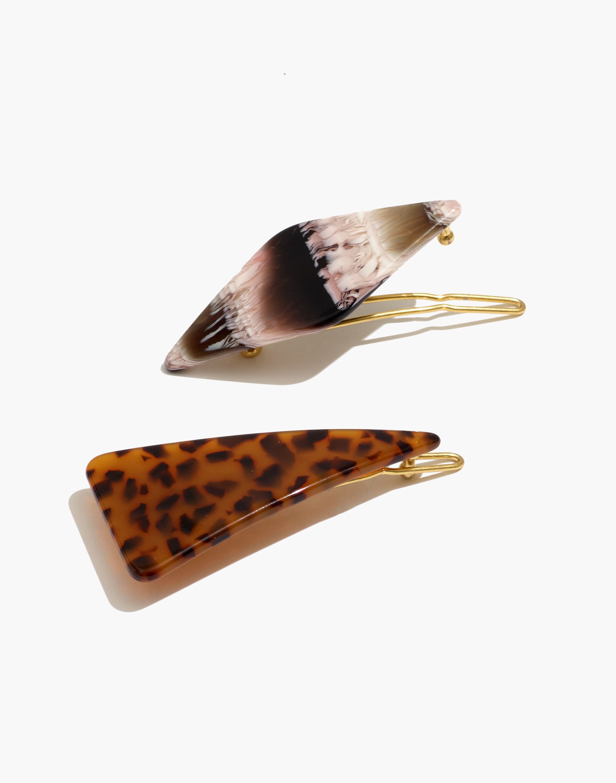 Two-Pack Acetate Hair Clips