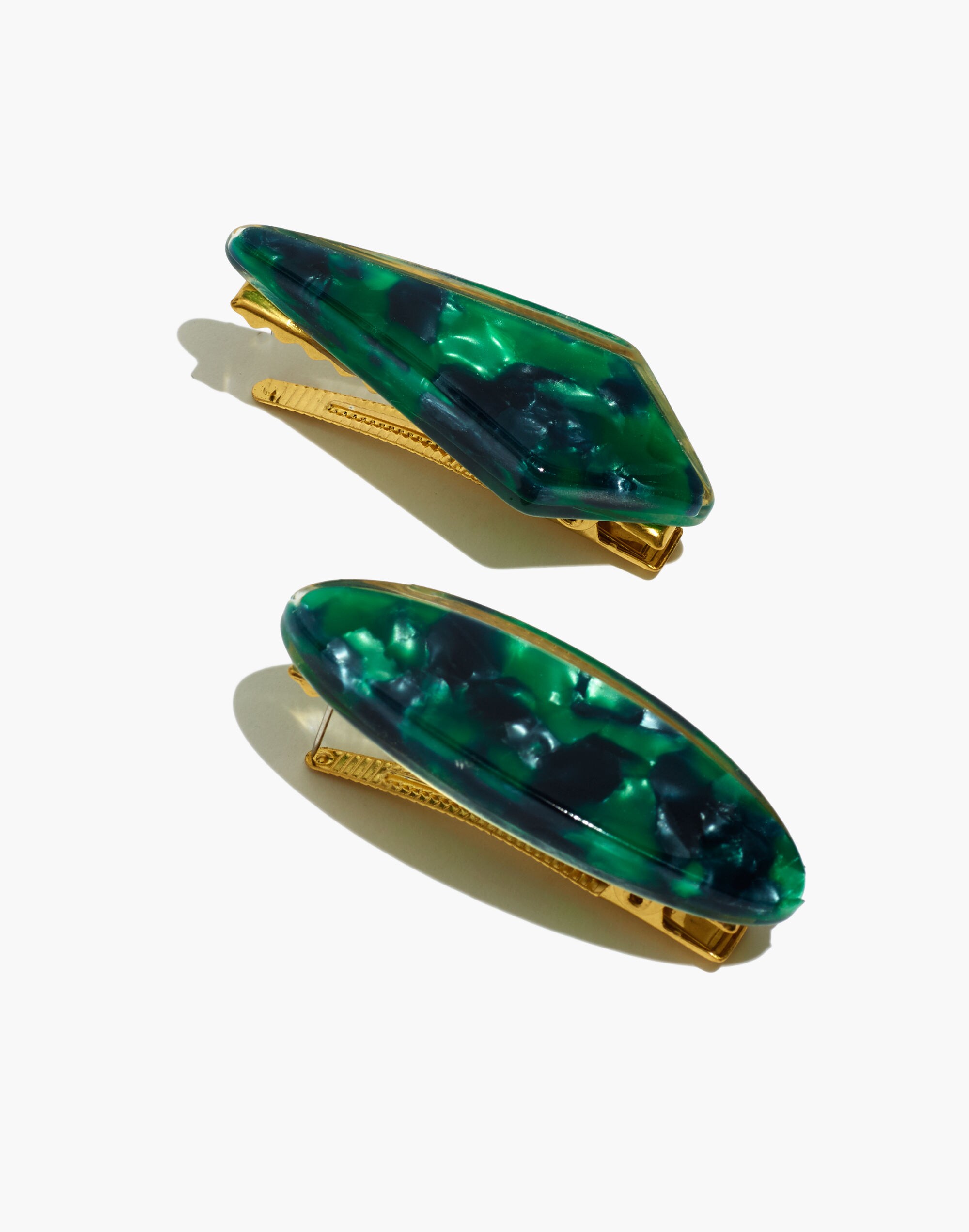 Two-Pack Acetate Hair Clips