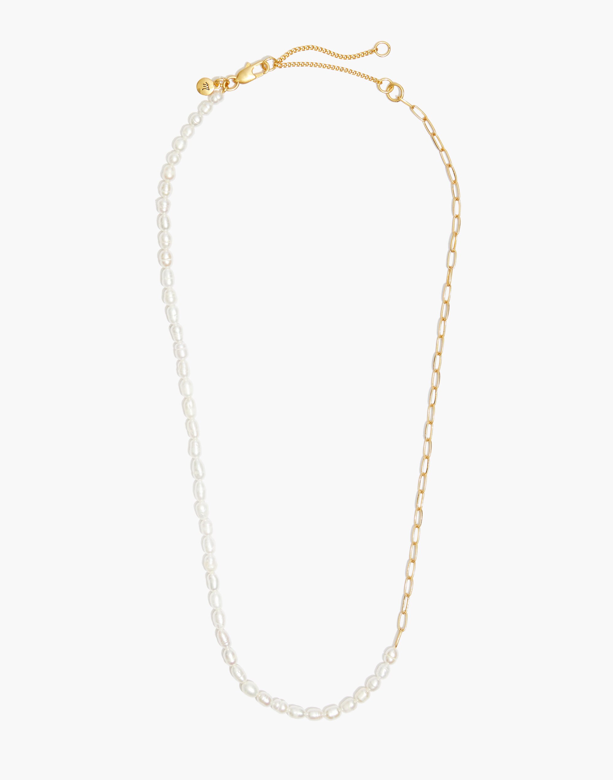 Freshwater Pearl Chain Necklace