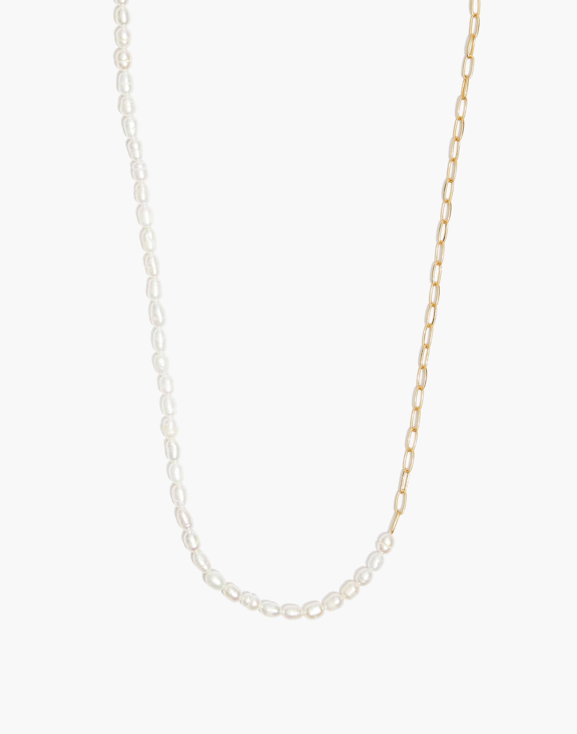 Freshwater Pearl Chain Necklace