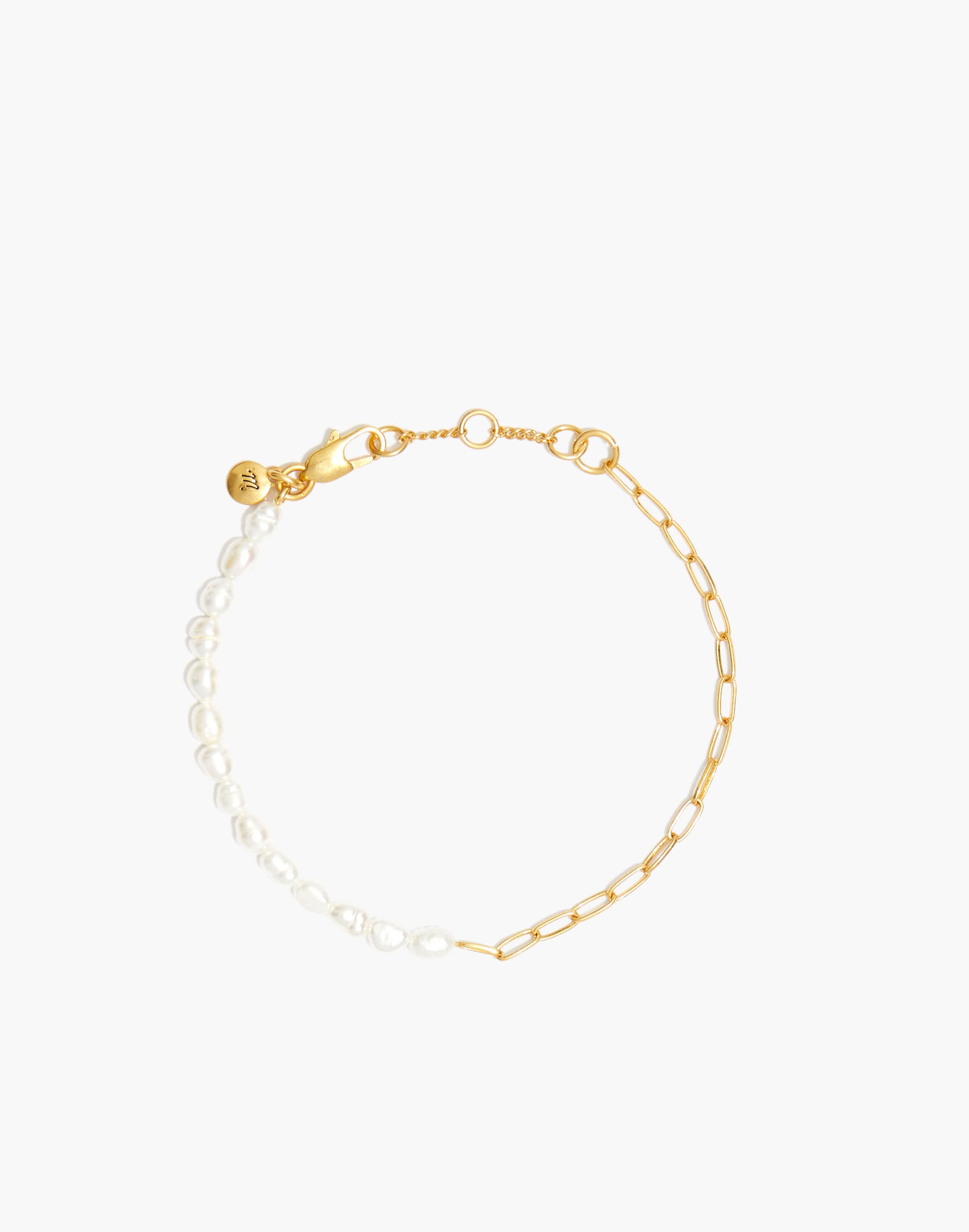 Freshwater Pearl Chain Bracelet