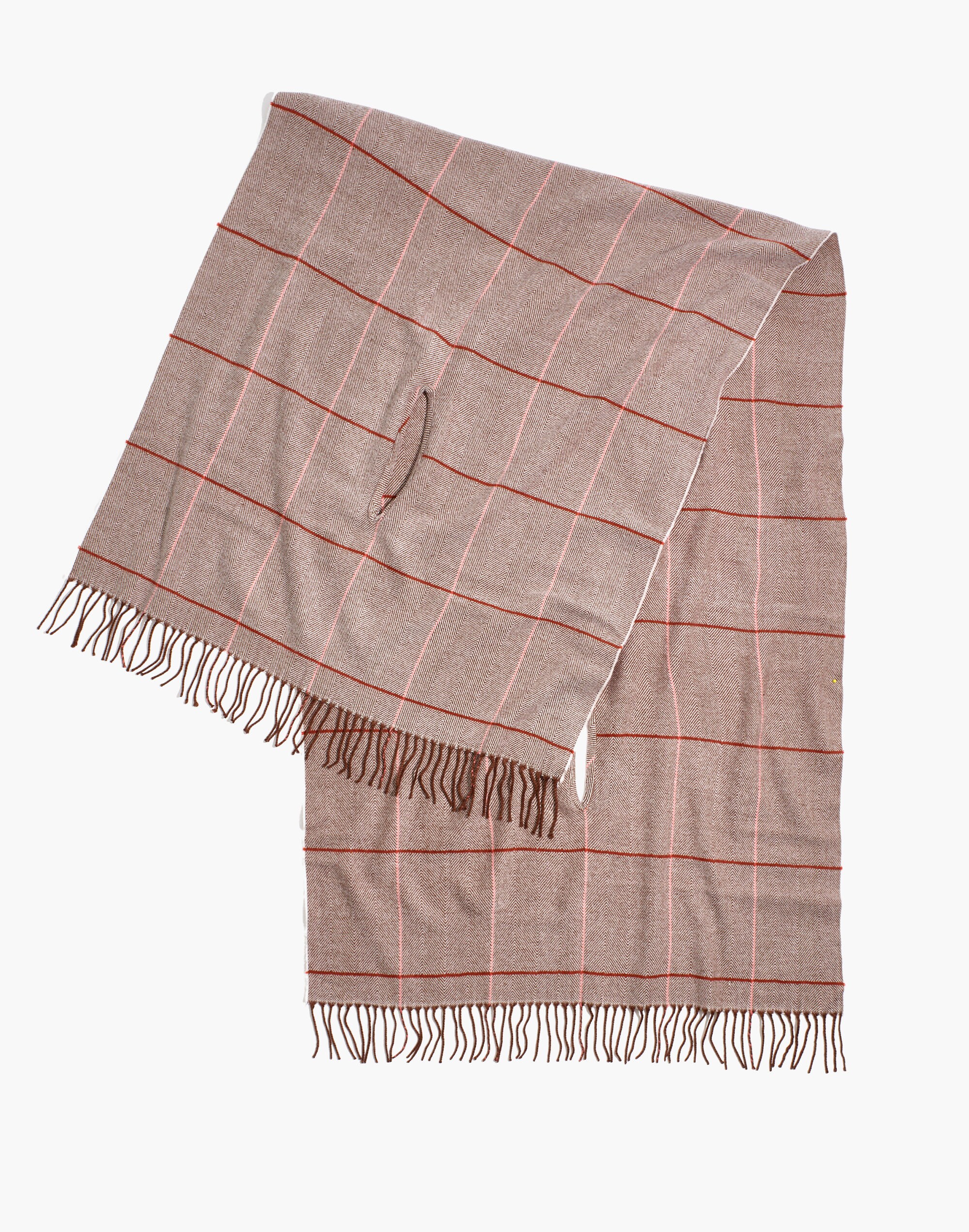 Cape Scarf in Windowpane