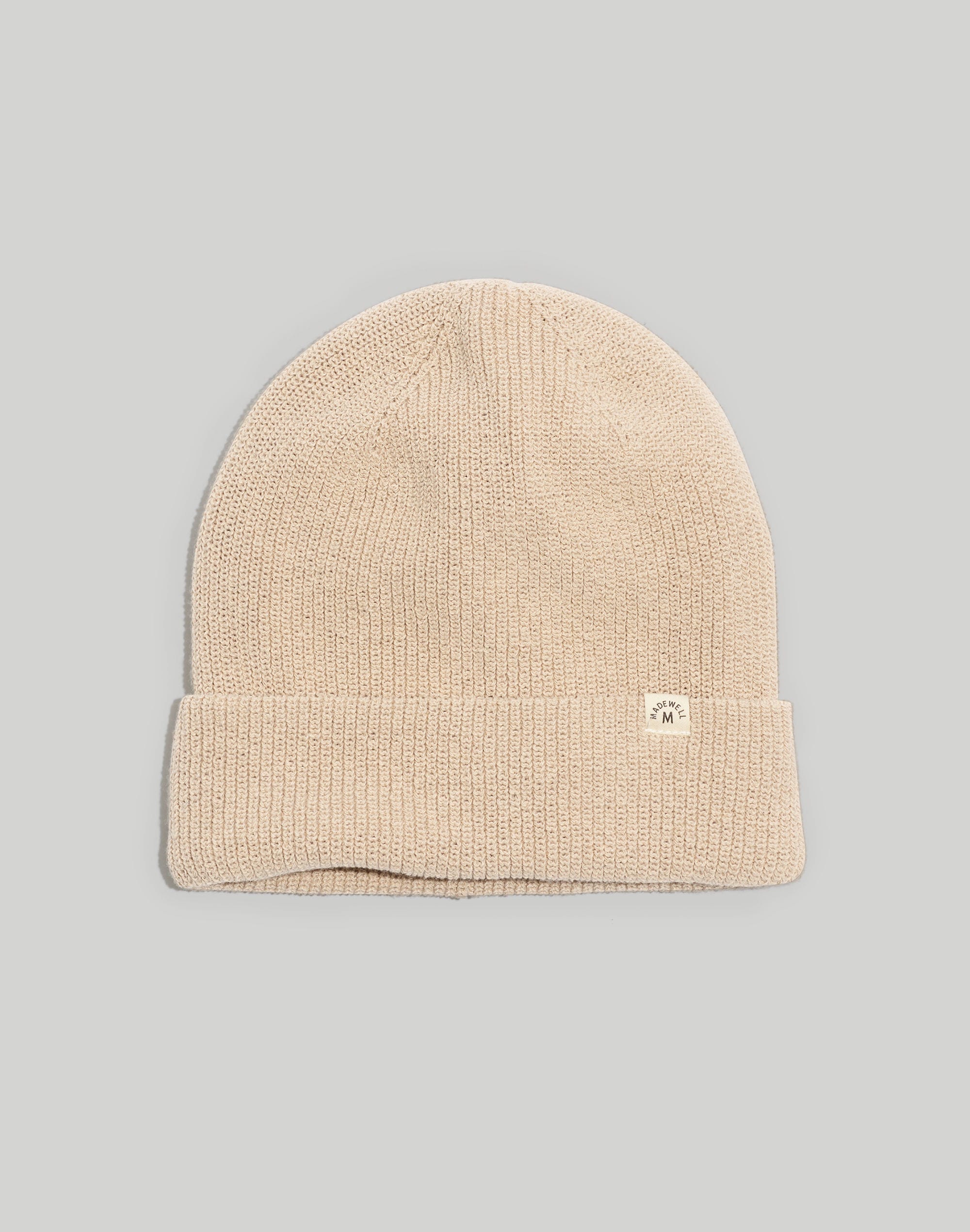 (Re)sourced Cotton Cuffed Beanie