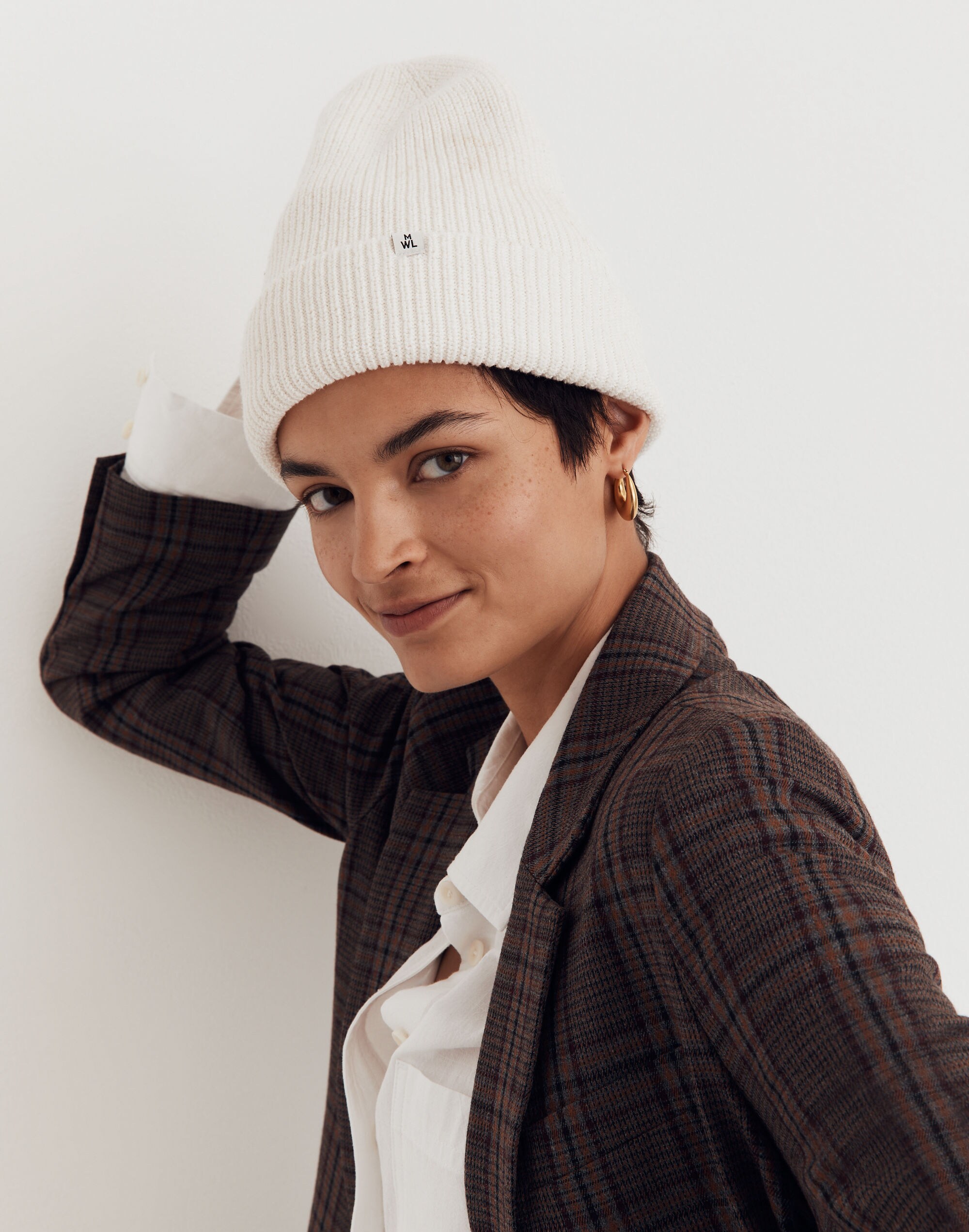 (Re)sourced Cotton Cuffed Beanie