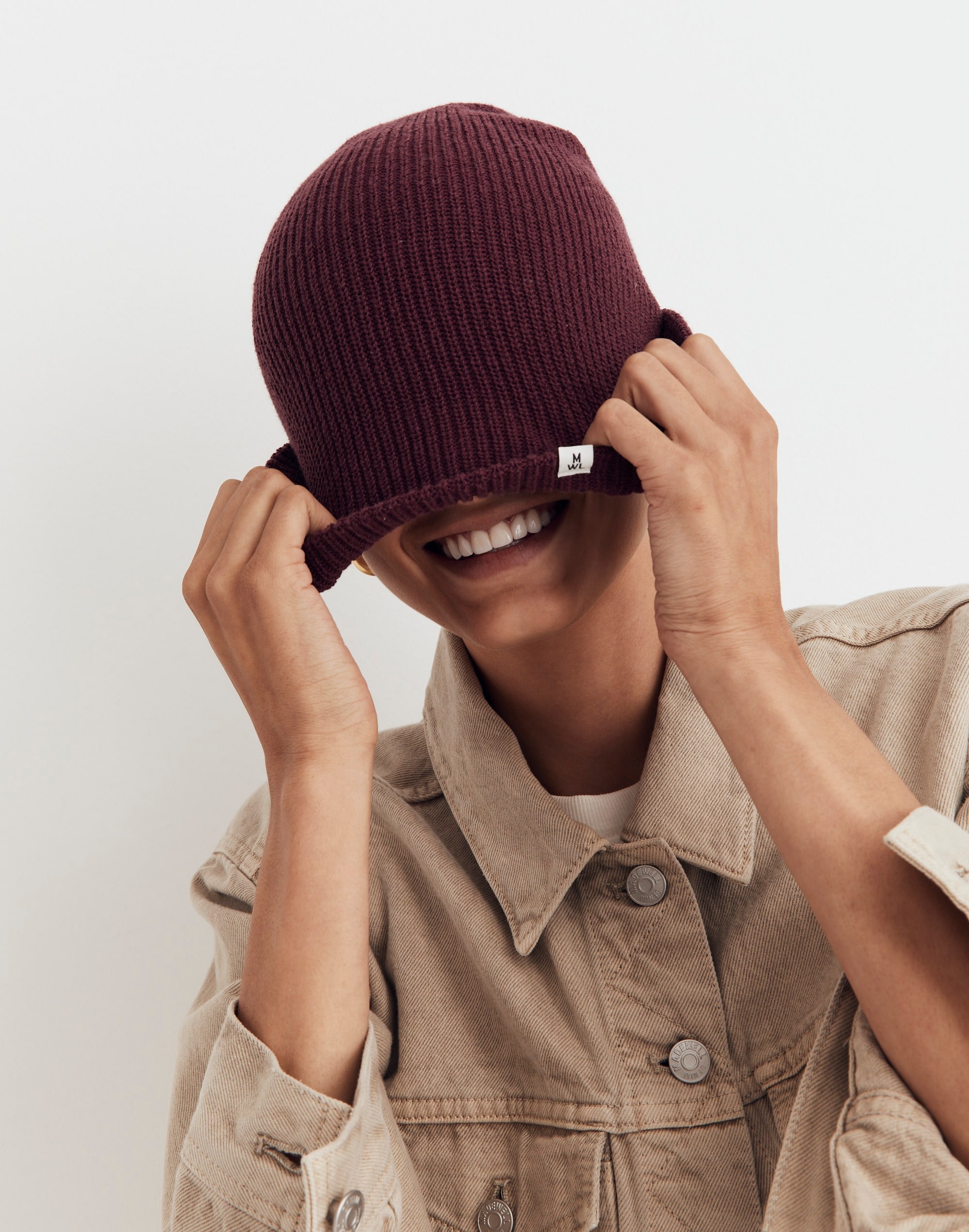 (Re)sourced Cotton Cuffed Beanie