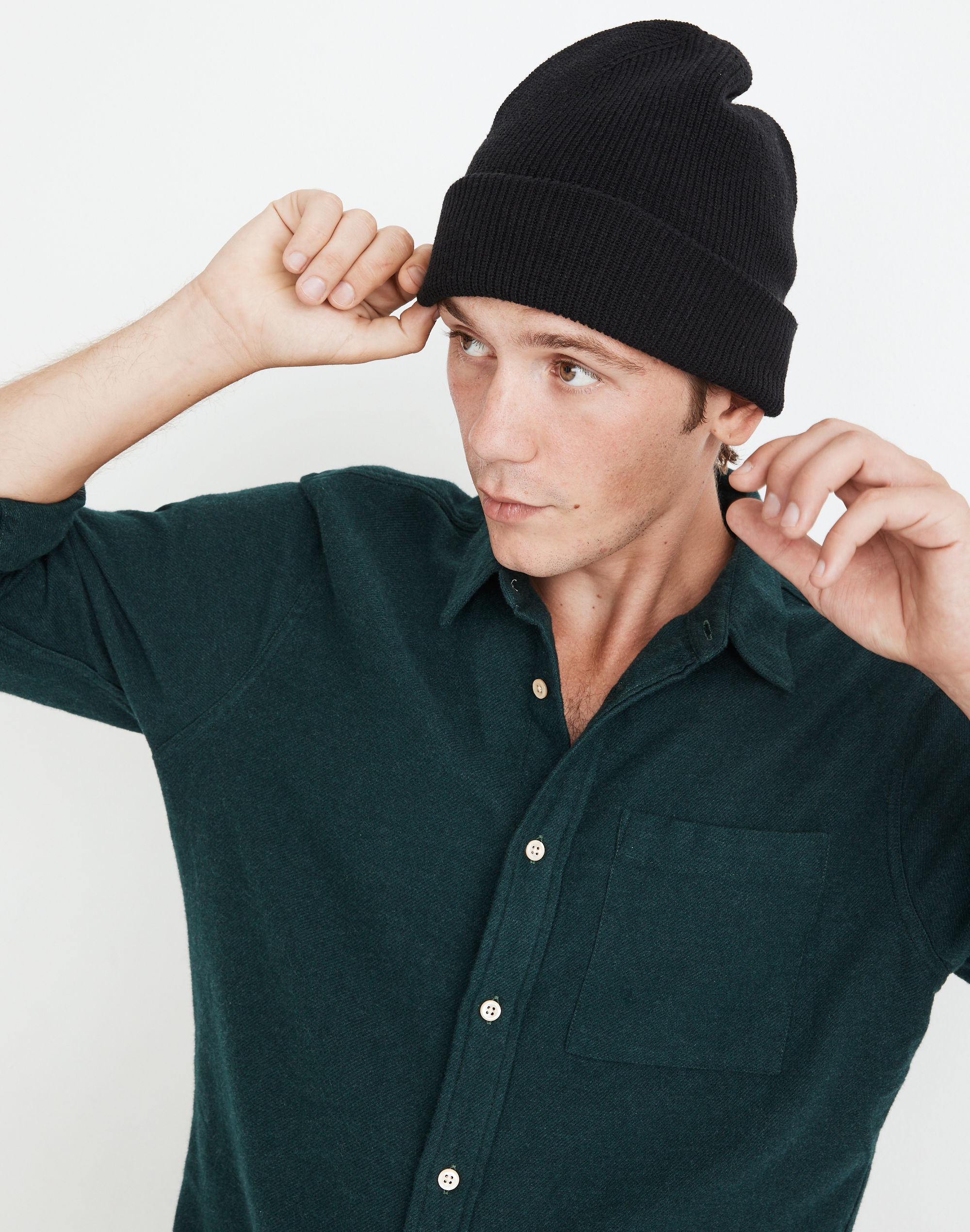 (Re)sourced Cuffed Beanie