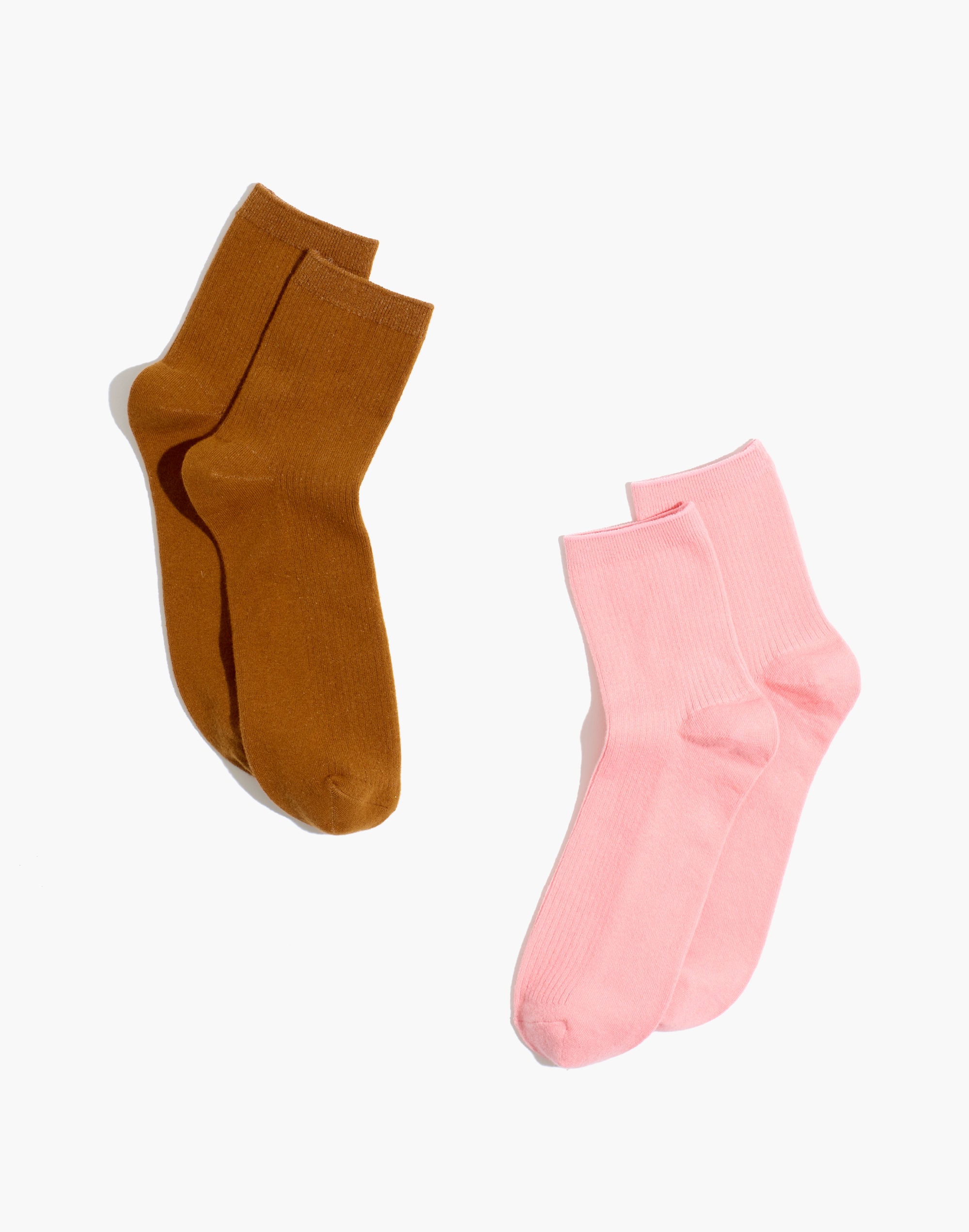 ribbed ankle socks
