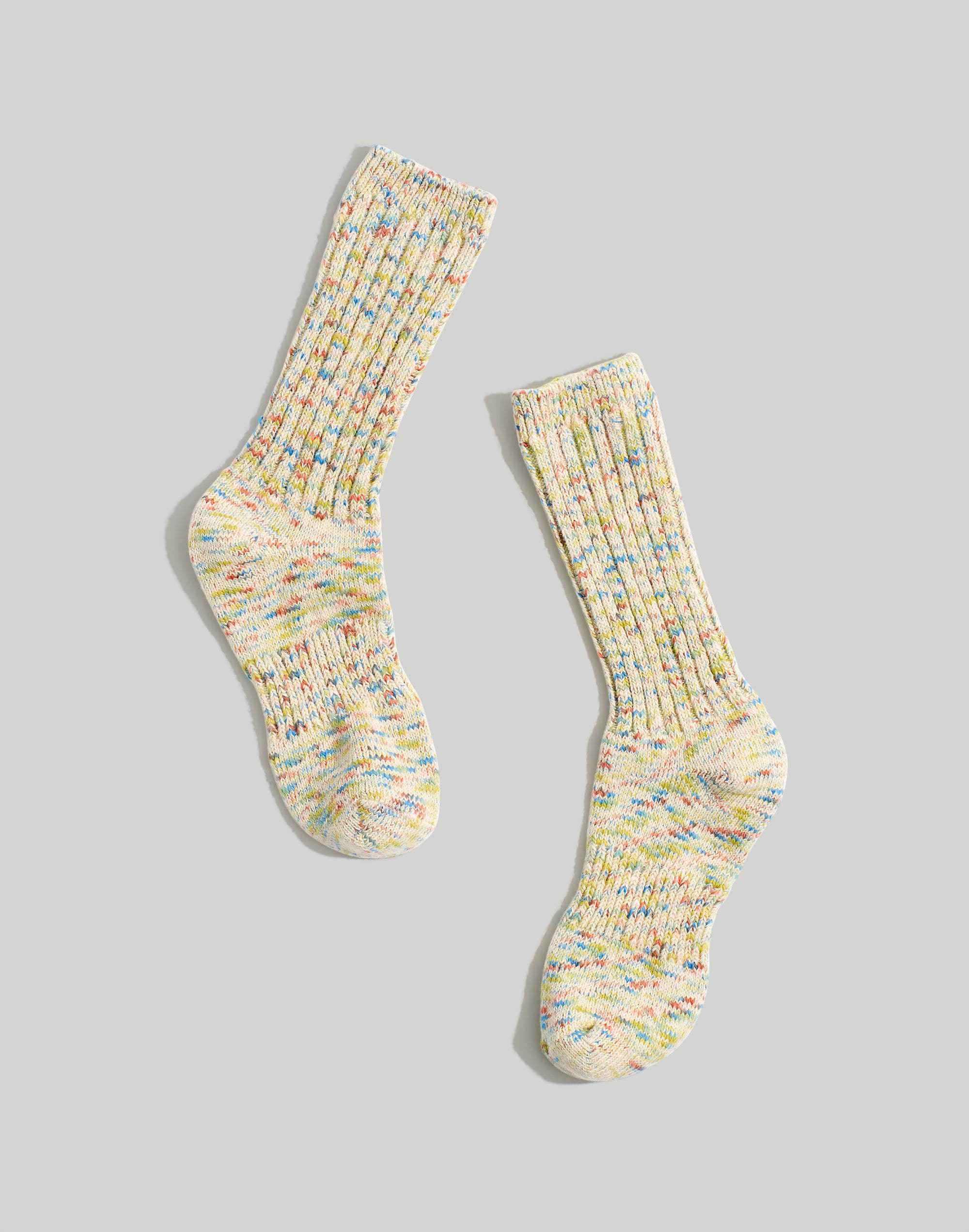 Rainbow Marled Trouser Socks