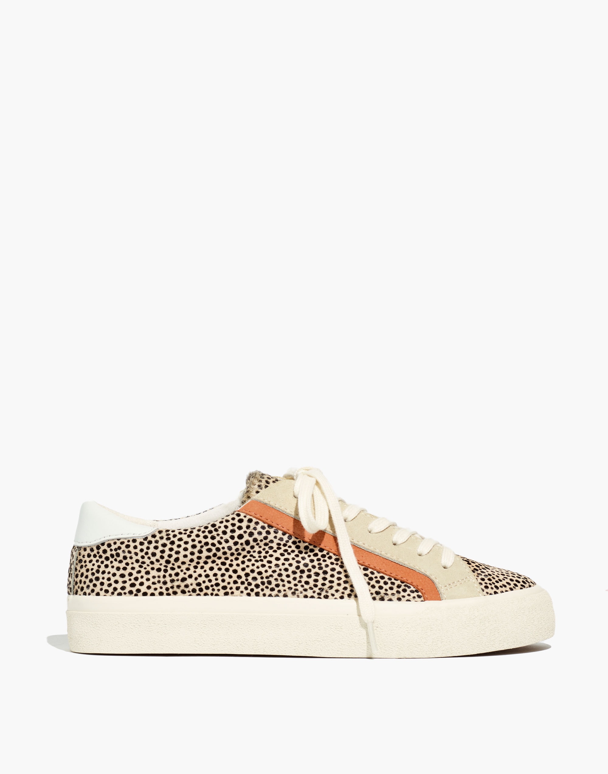 Sidewalk Low-Top Sneakers in Spotted Calf Hair