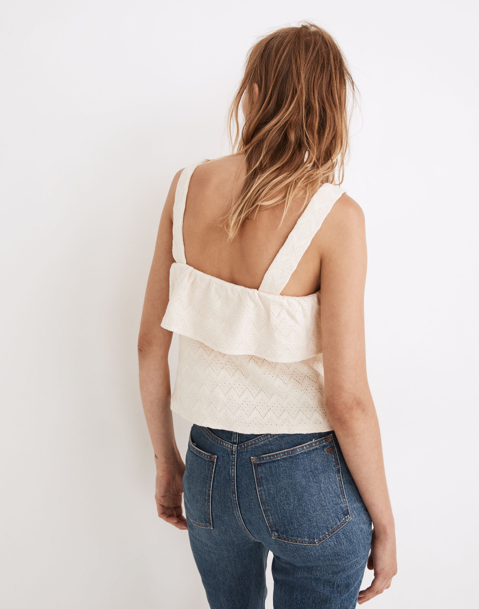 Ruffled Tank Top