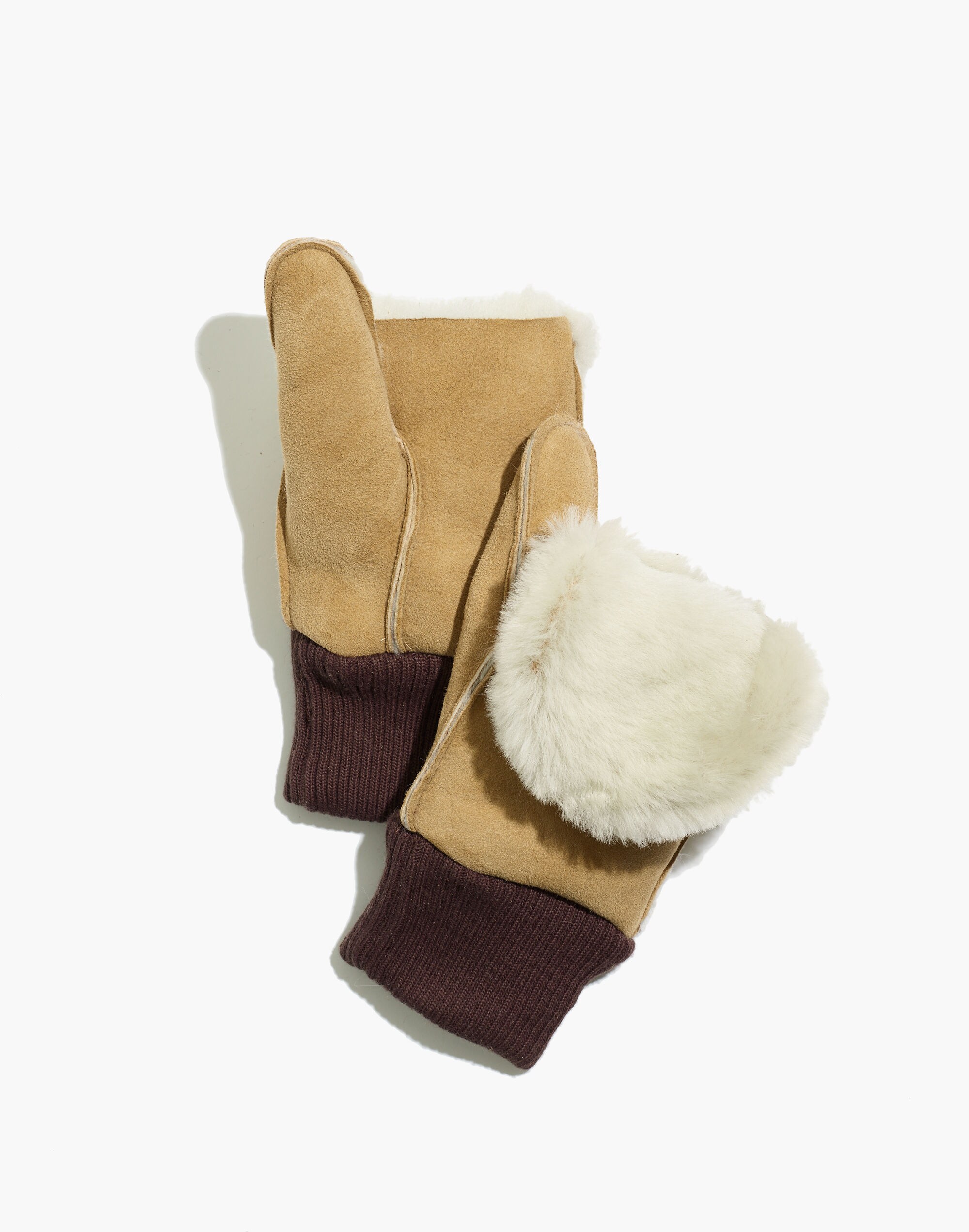 Madewell x Owen Barry&trade; Shearling Mittens