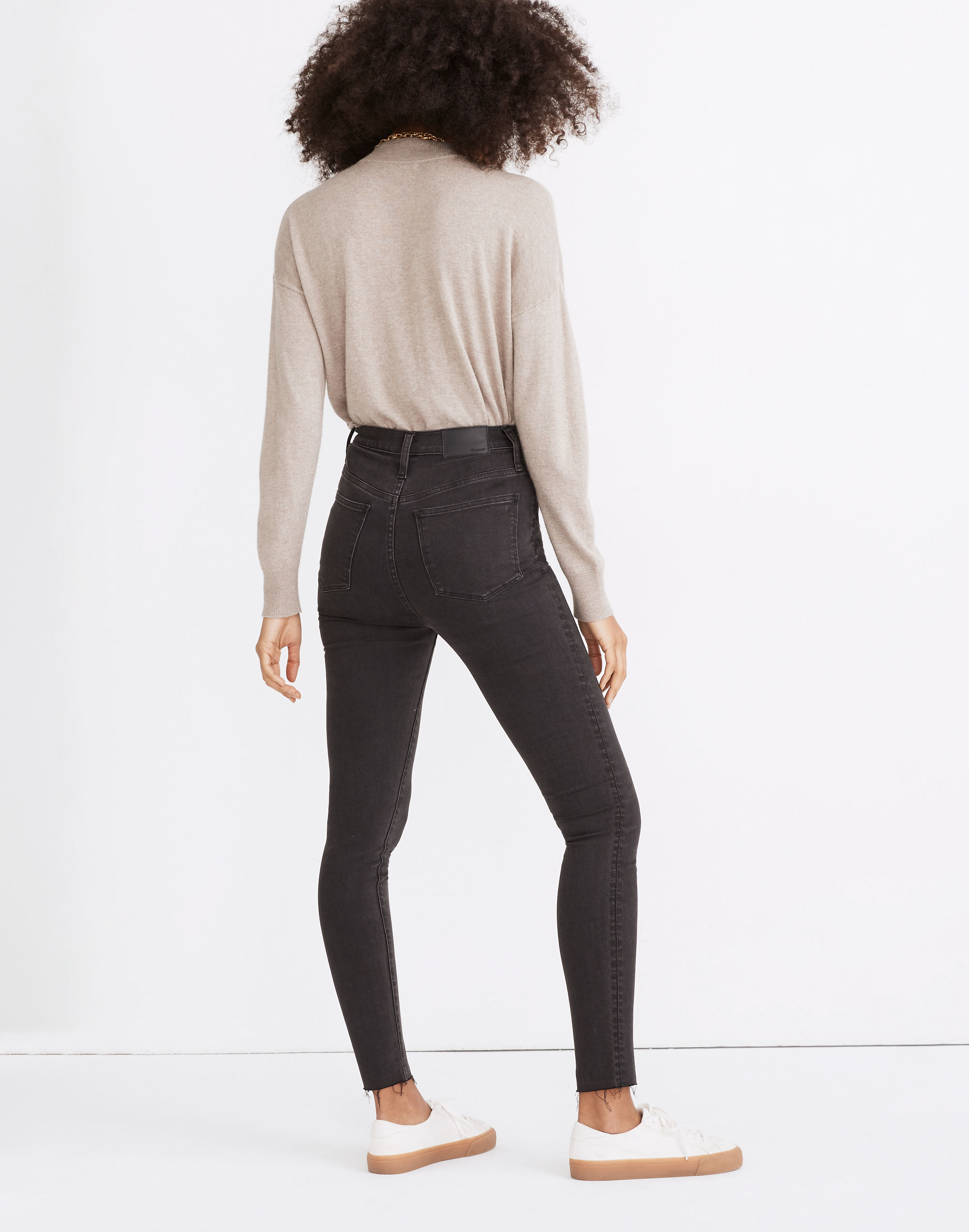 11" High-Rise Skinny Jeans in Lunar Wash