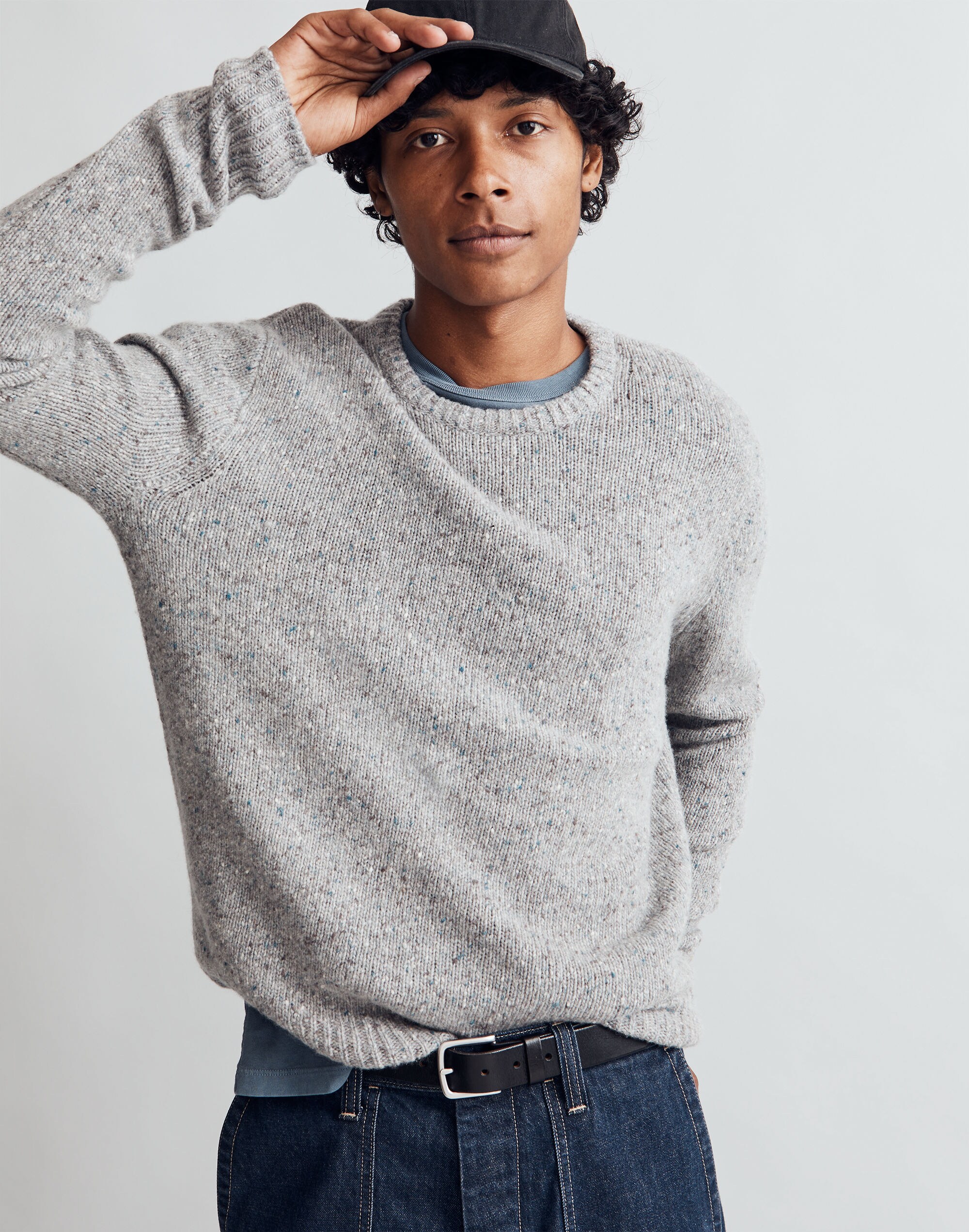 Donegal Crewneck Sweater