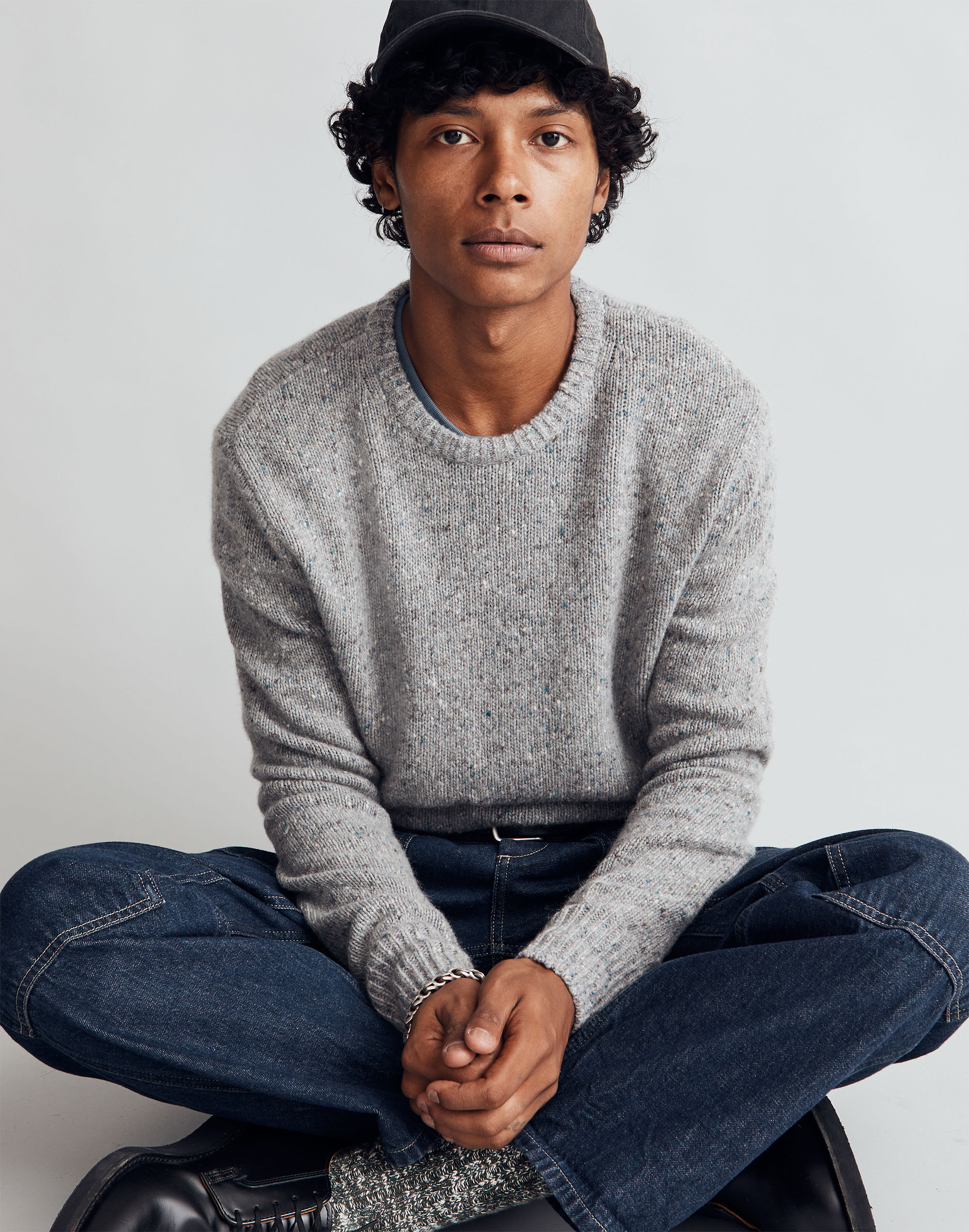 Donegal Crewneck Sweater