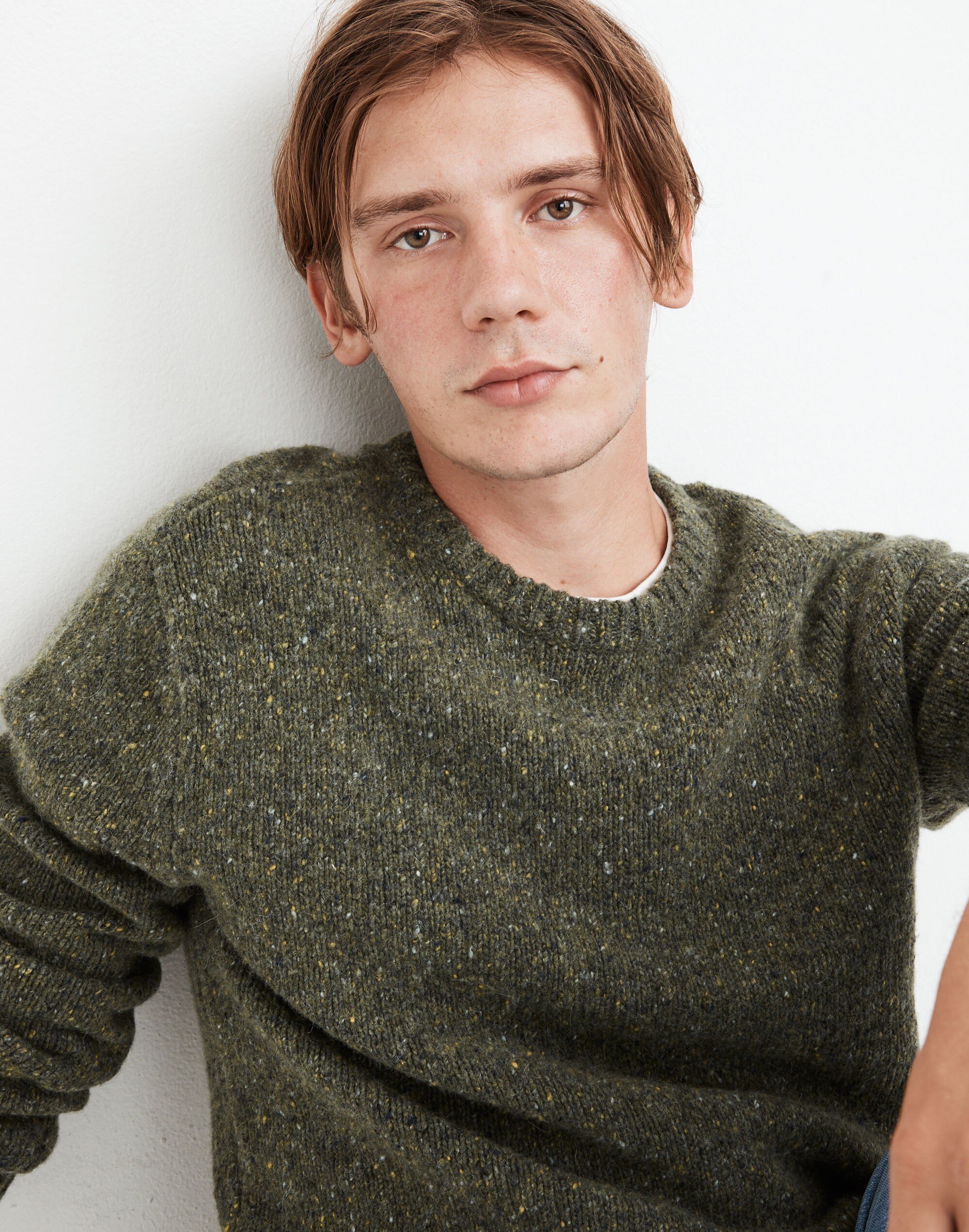 Donegal Crewneck Sweater