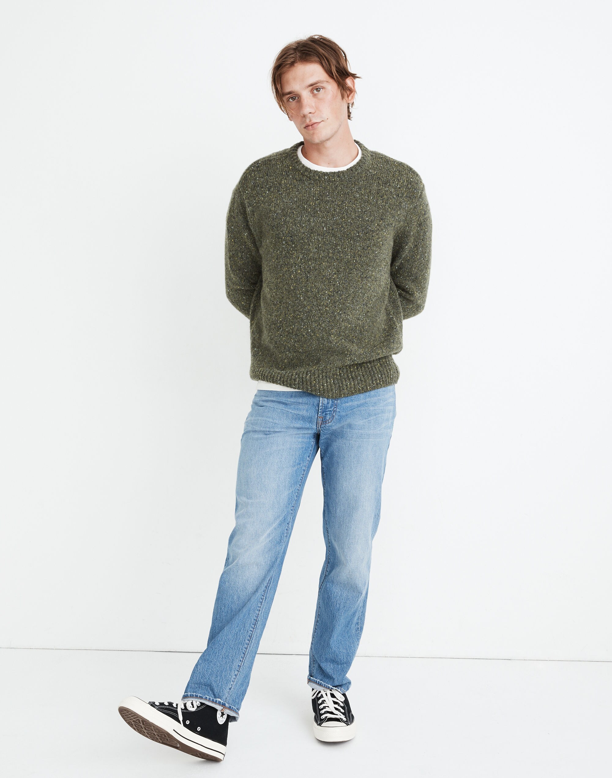 Donegal Crewneck Sweater