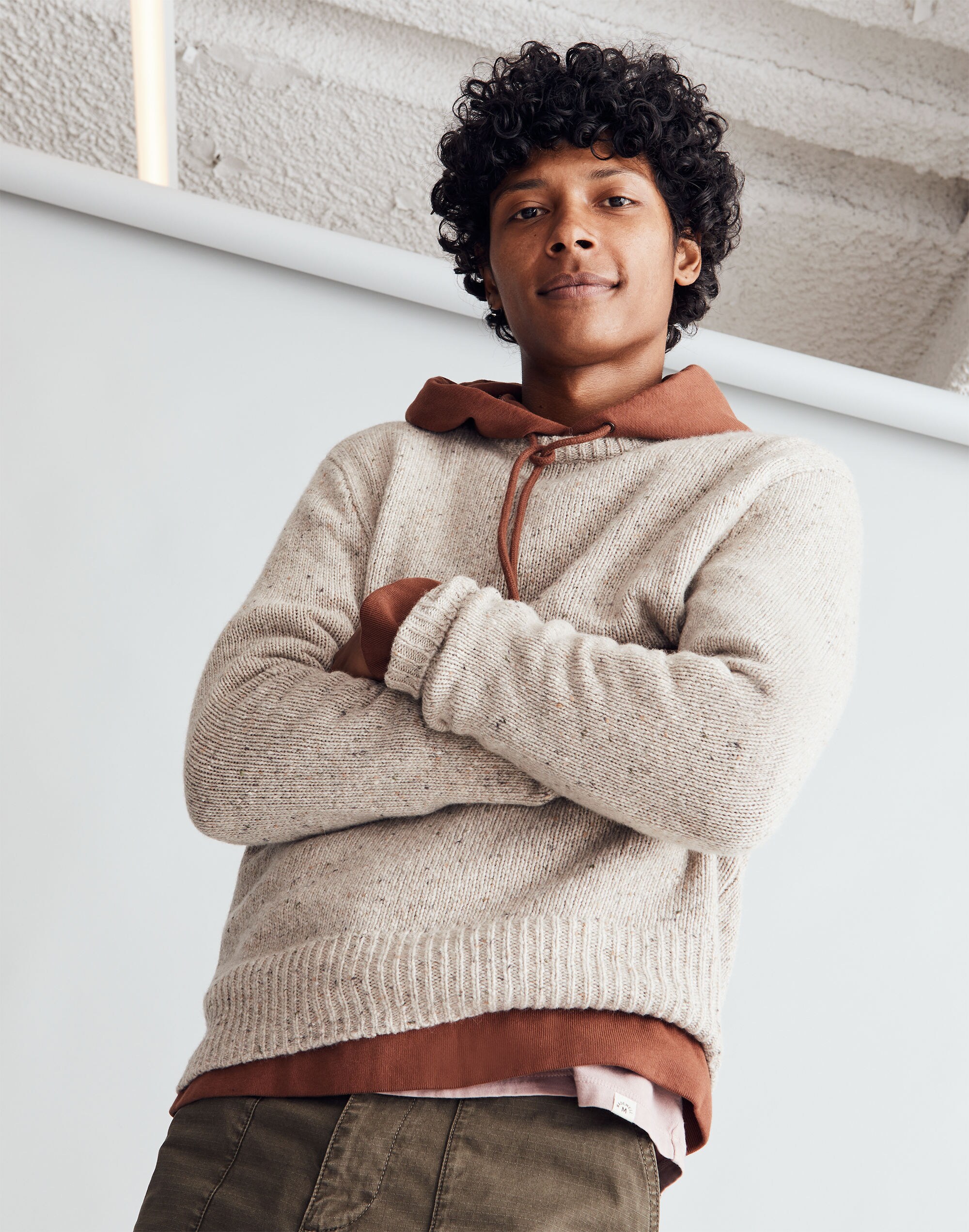 Donegal Crewneck Sweater