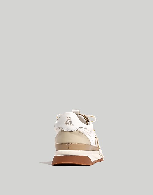 Madewell Kickoff Trainer Sneakers in Neutral Colorblock Leather