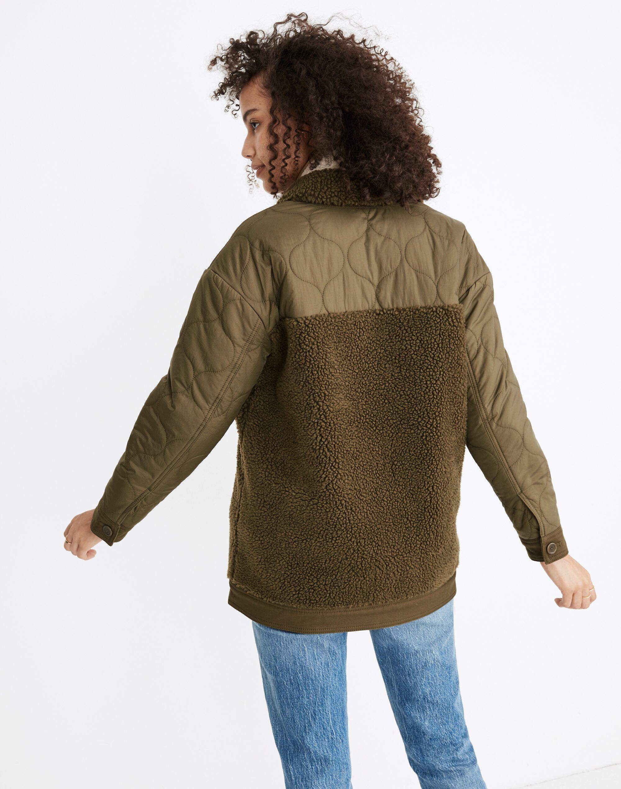 Hybrid Sherpa Jacket | Madewell
