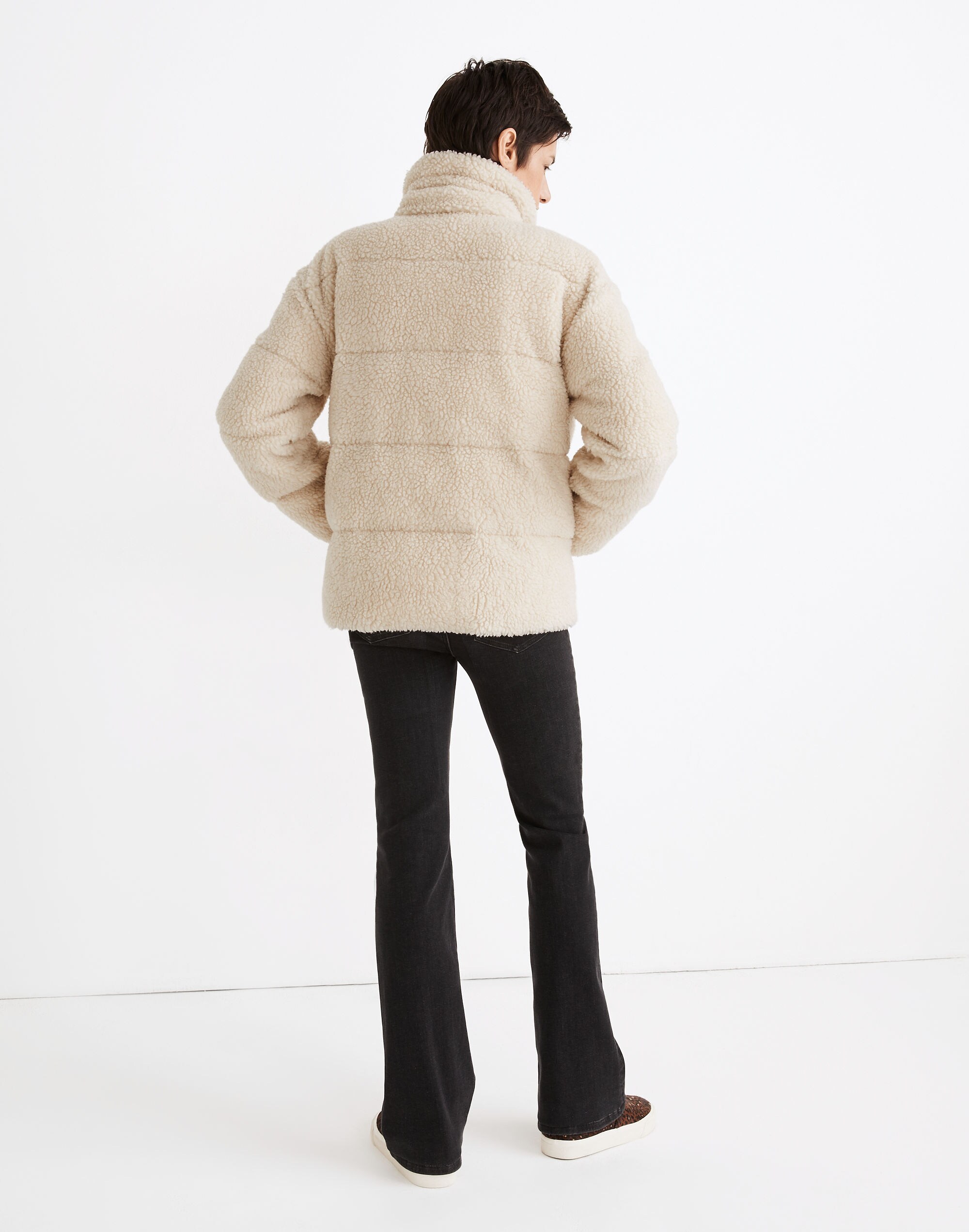 Sherpa Puffer Jacket