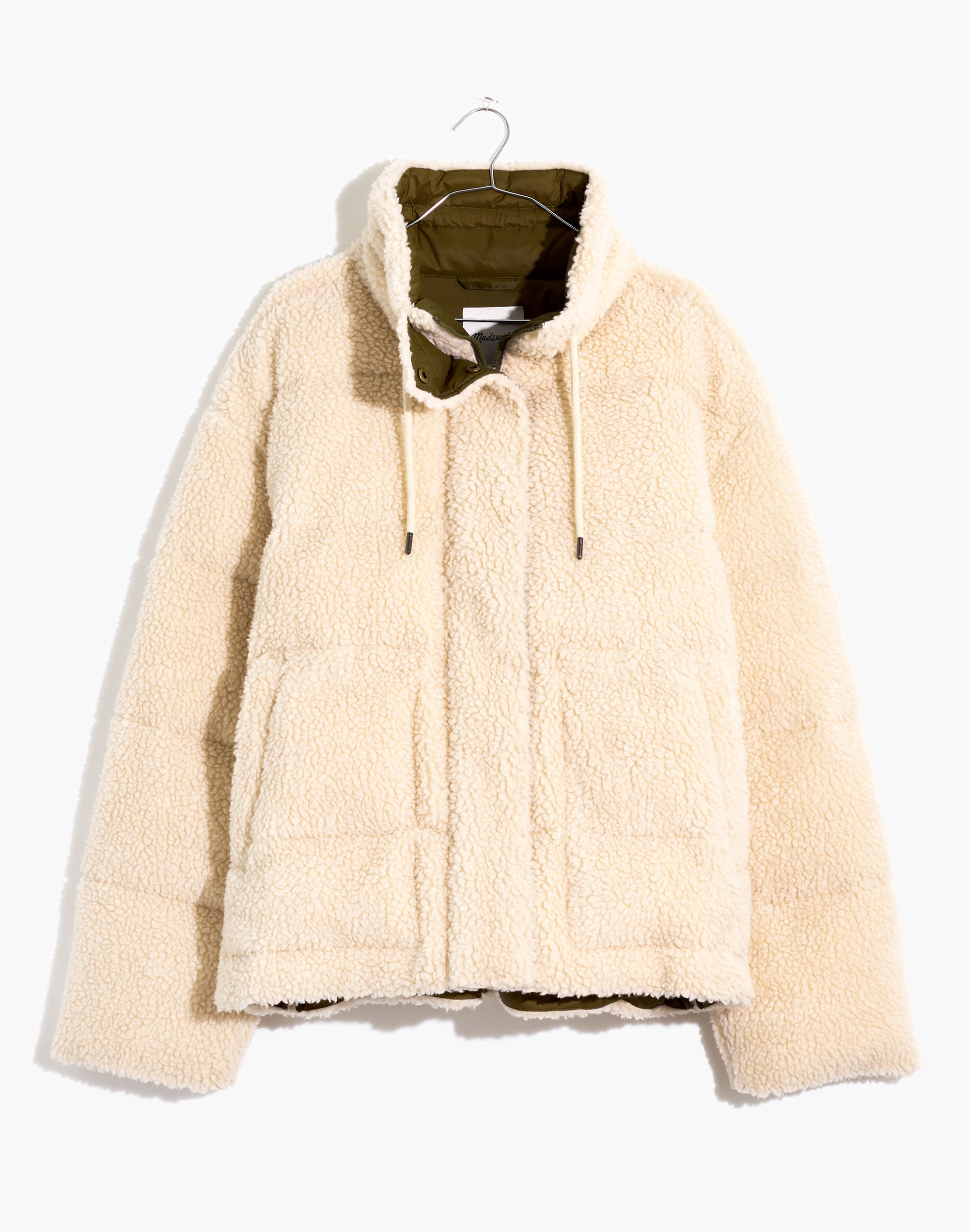 Sherpa Puffer Jacket