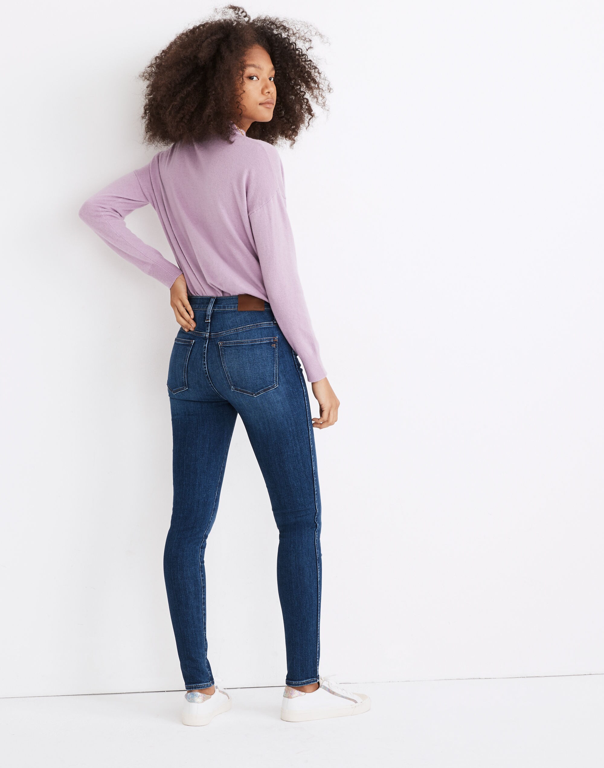 Tall 10" High-Rise Skinny Jeans in Bradshaw Wash