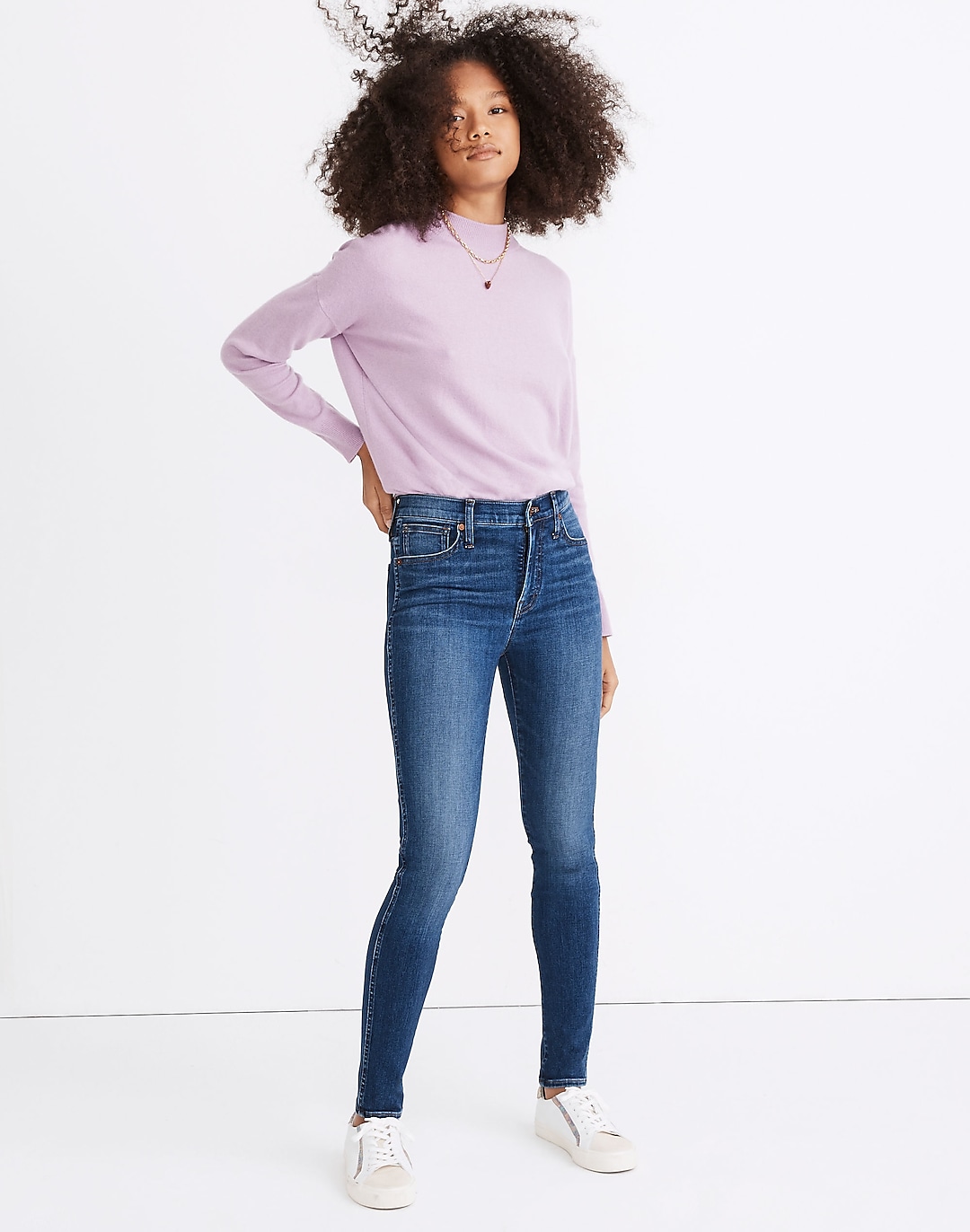 10" High-Rise Jeans in Wash